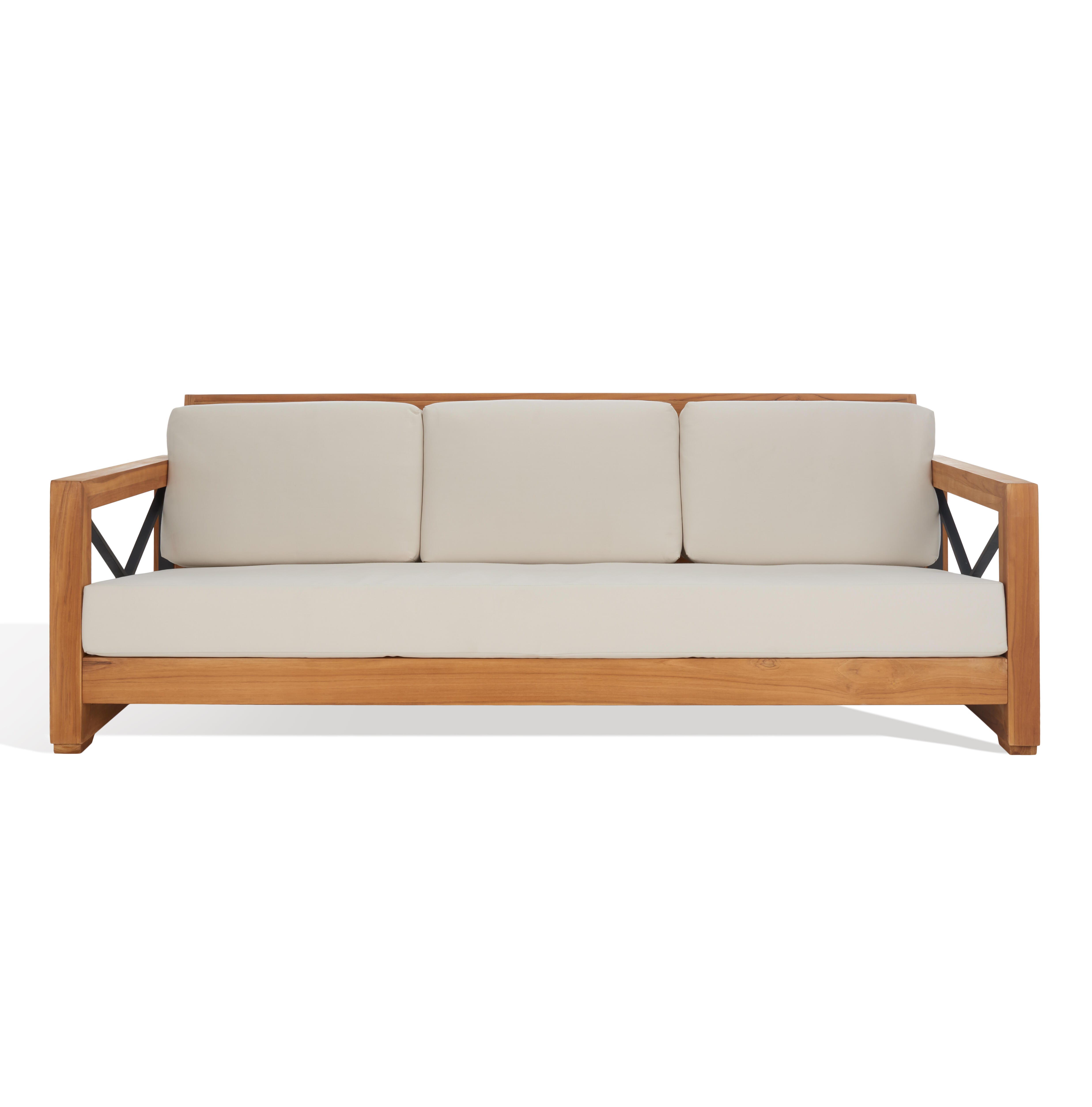 Safavieh Andros Outdoor Sofa, , large