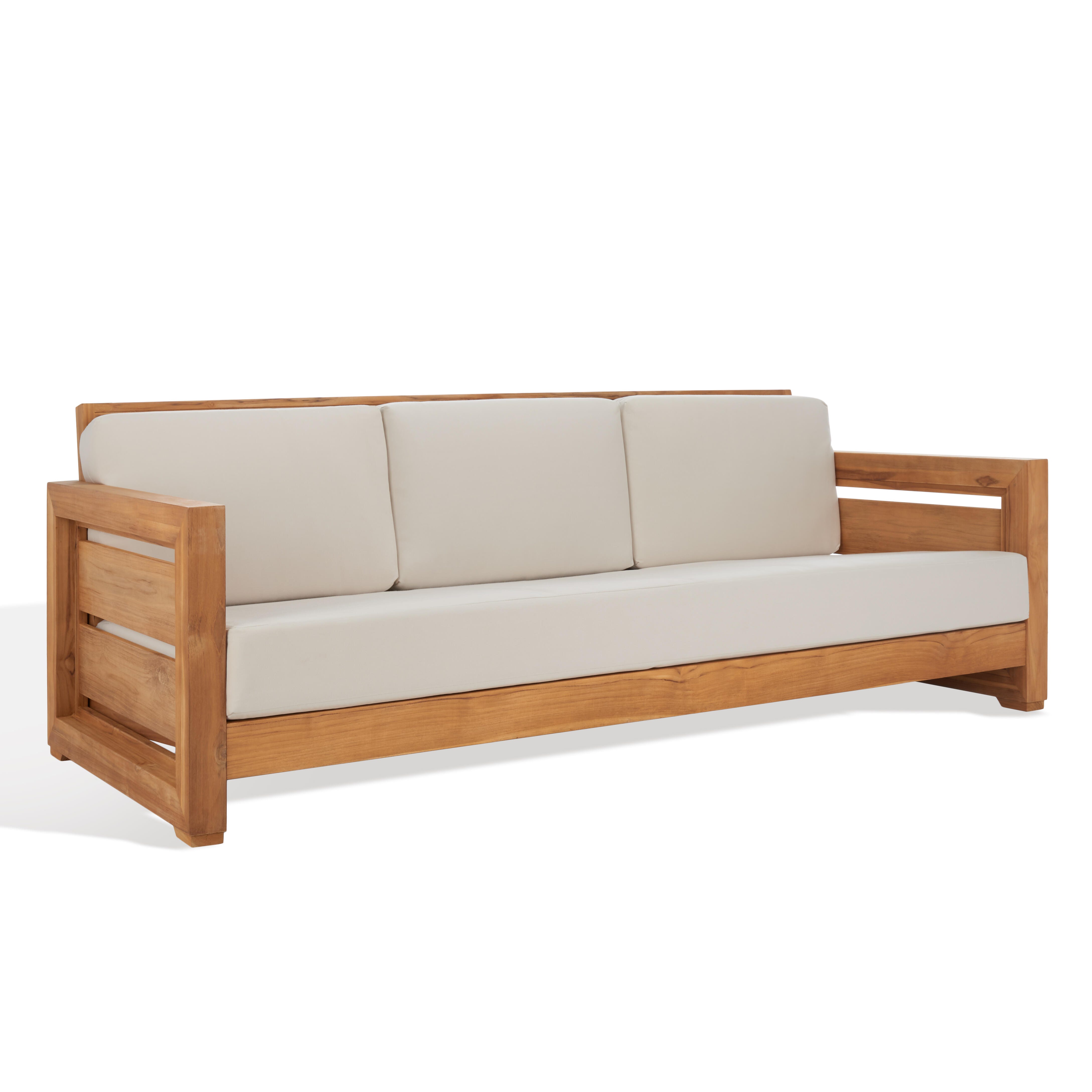 Safavieh Guadeloupe Outdoor Sofa, , large