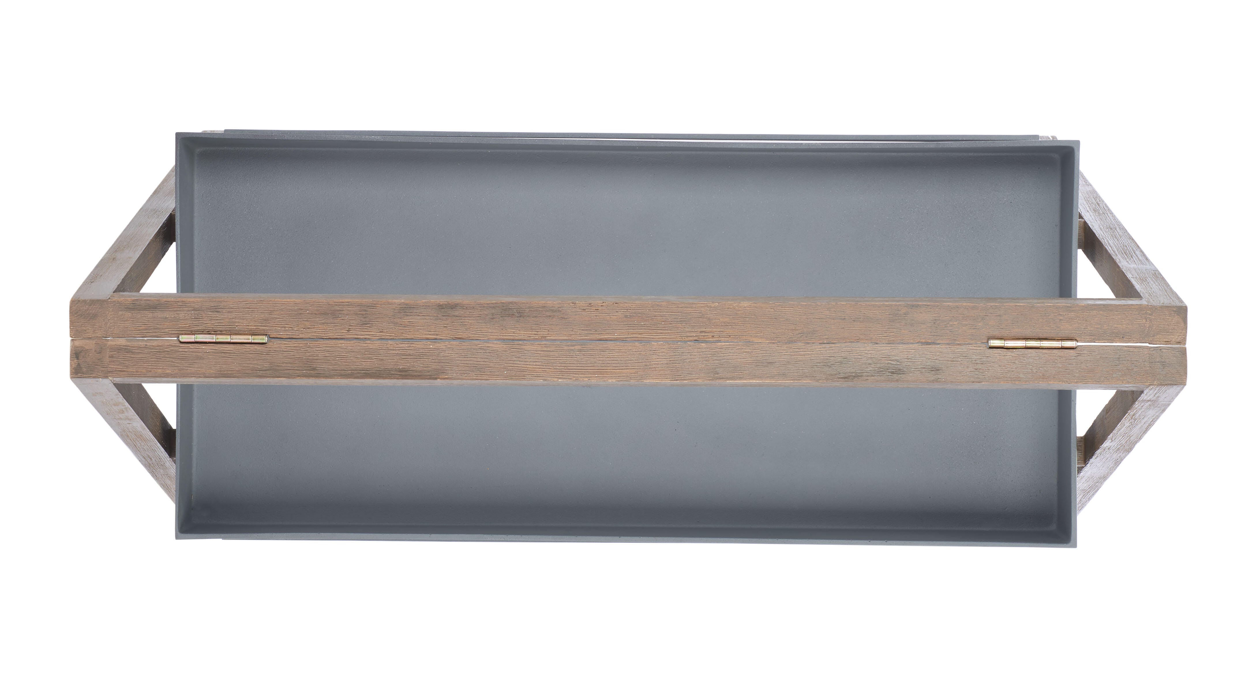 Safavieh Outdoor Planter Shelf, Gray, large