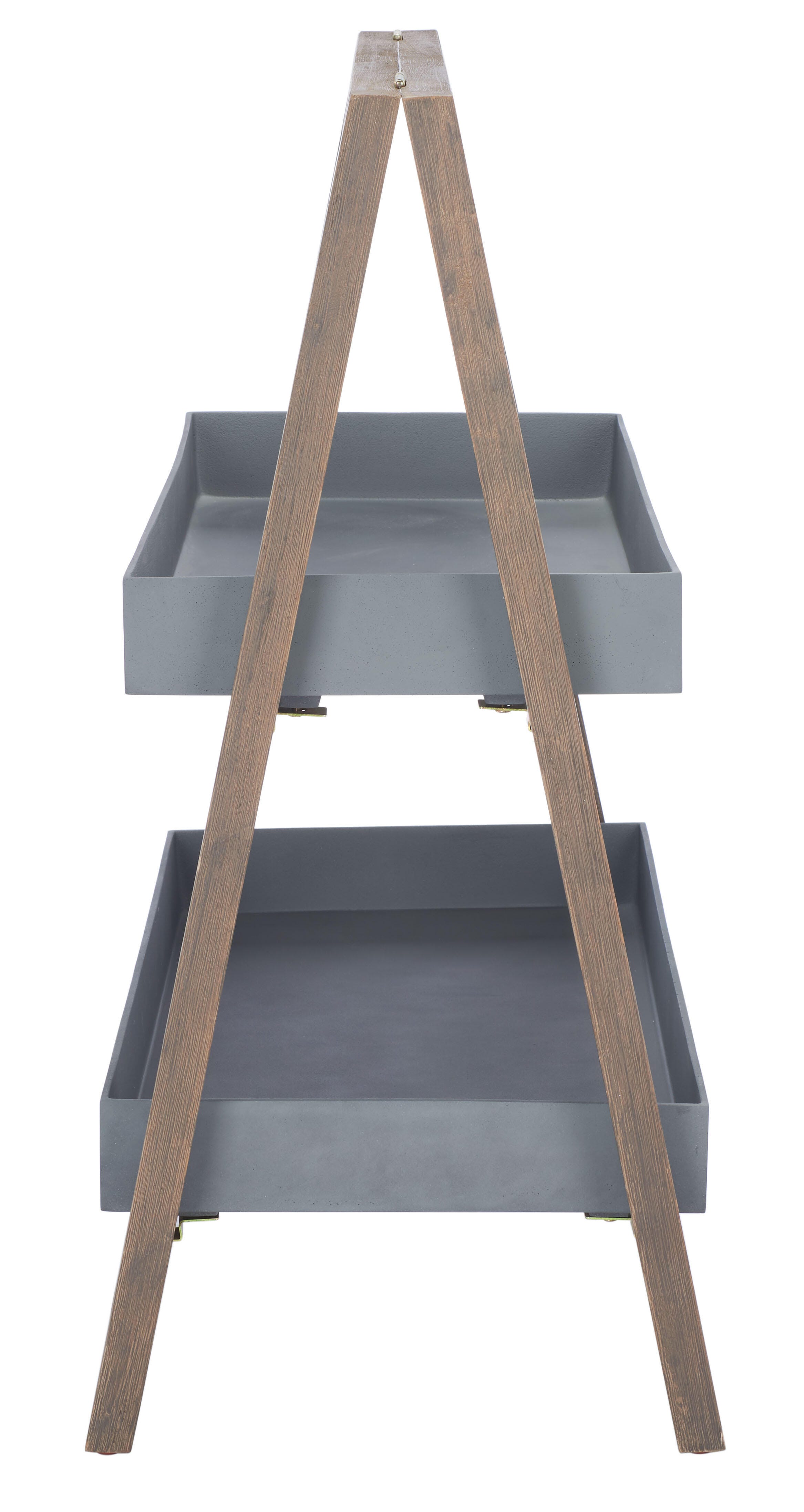 Safavieh Outdoor Planter Shelf, Gray, large