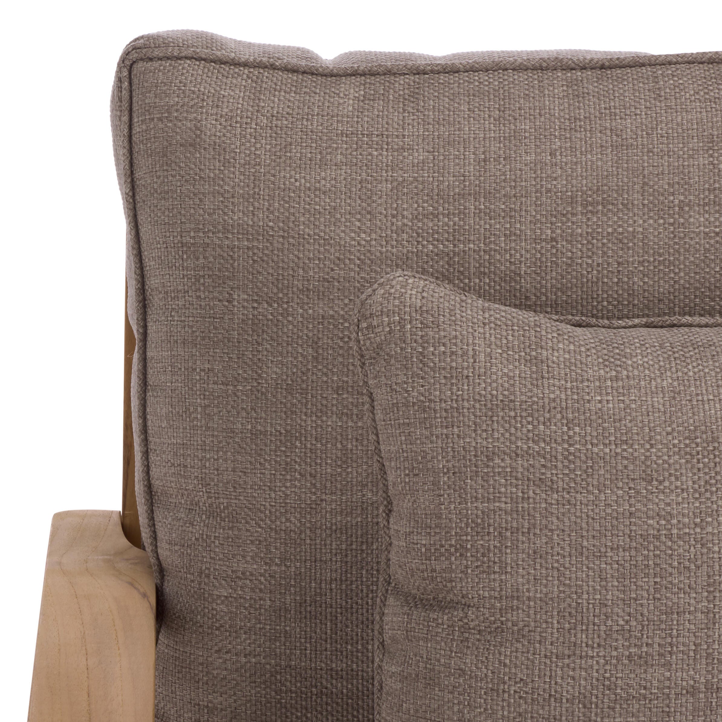Safavieh Martinique Outdoor Loveseat, Natural/Taupe, large
