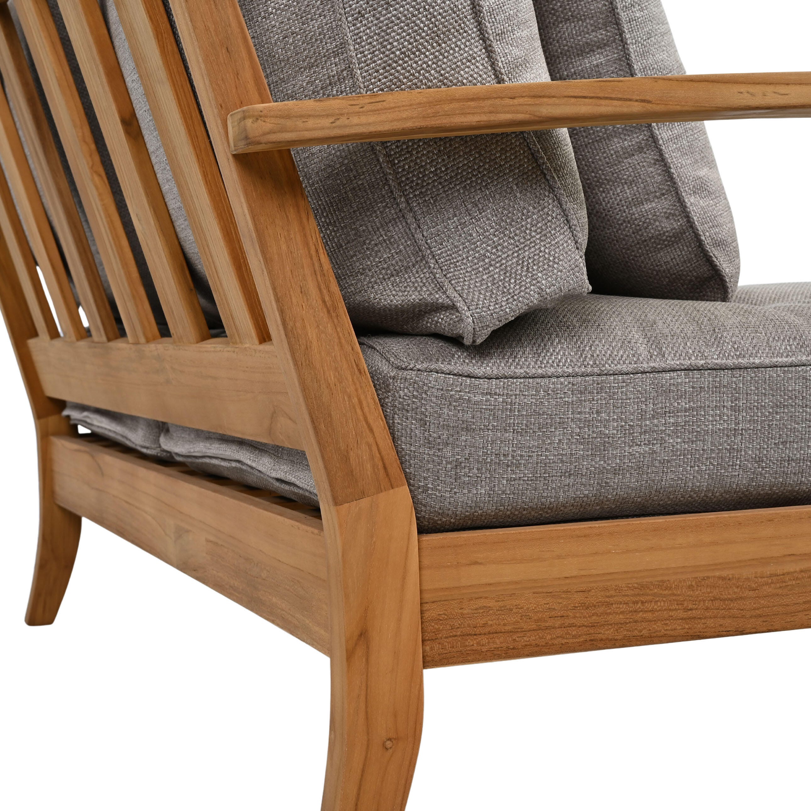 Safavieh Martinique Outdoor Loveseat, Natural/Taupe, large