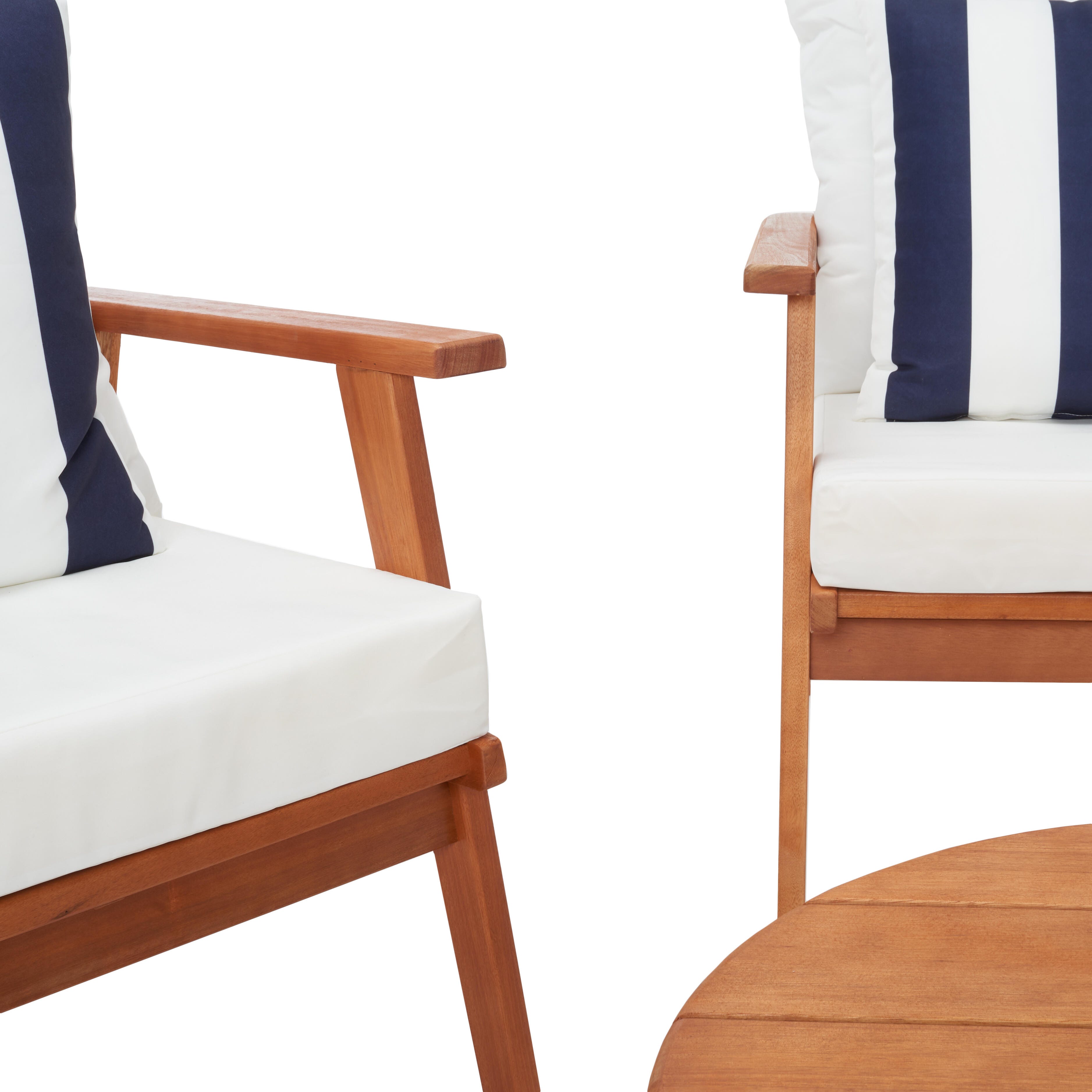 Safavieh Deacon Outdoor Conversation Set, , large