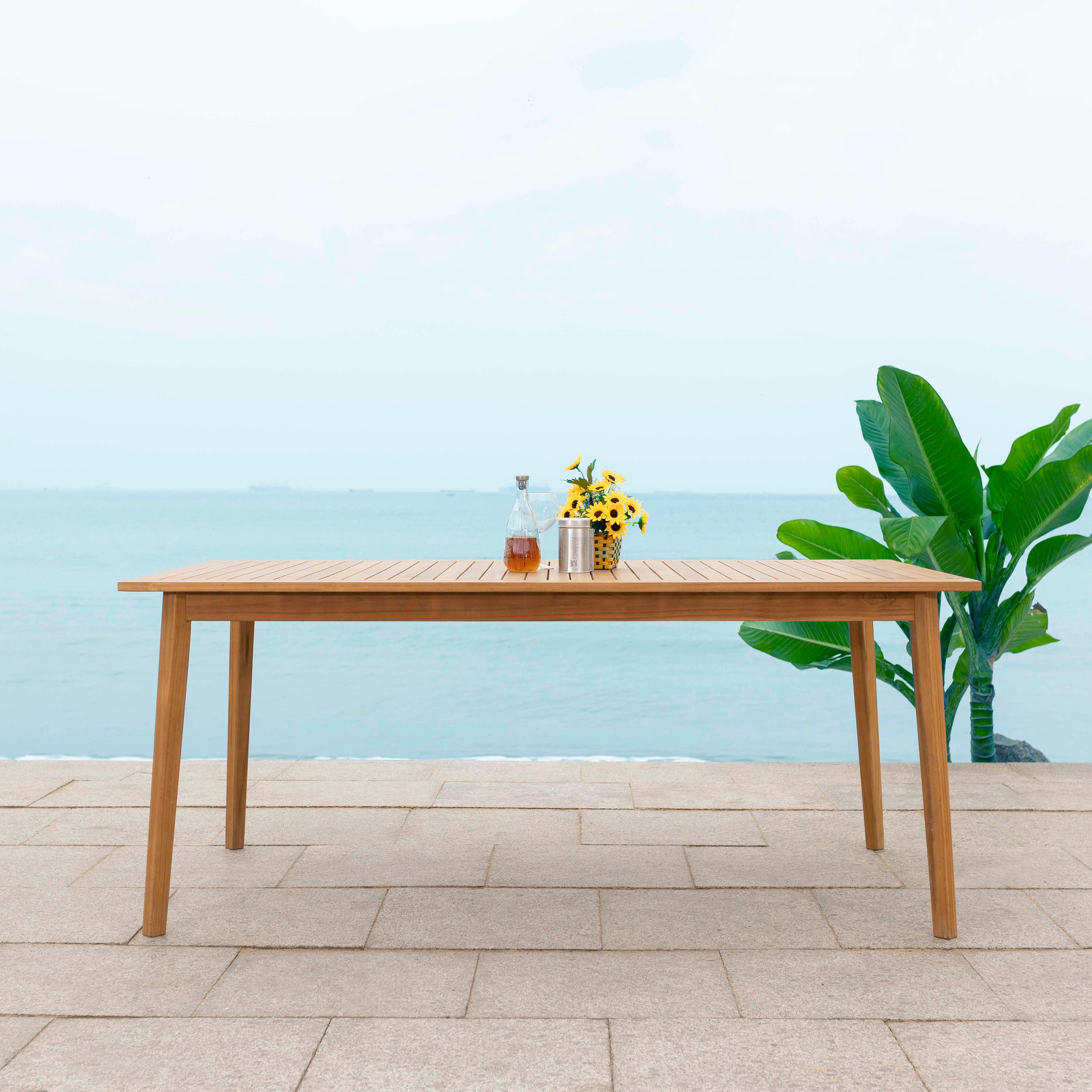 Safavieh Mayaguana Outdoor Dining Table, , rollover