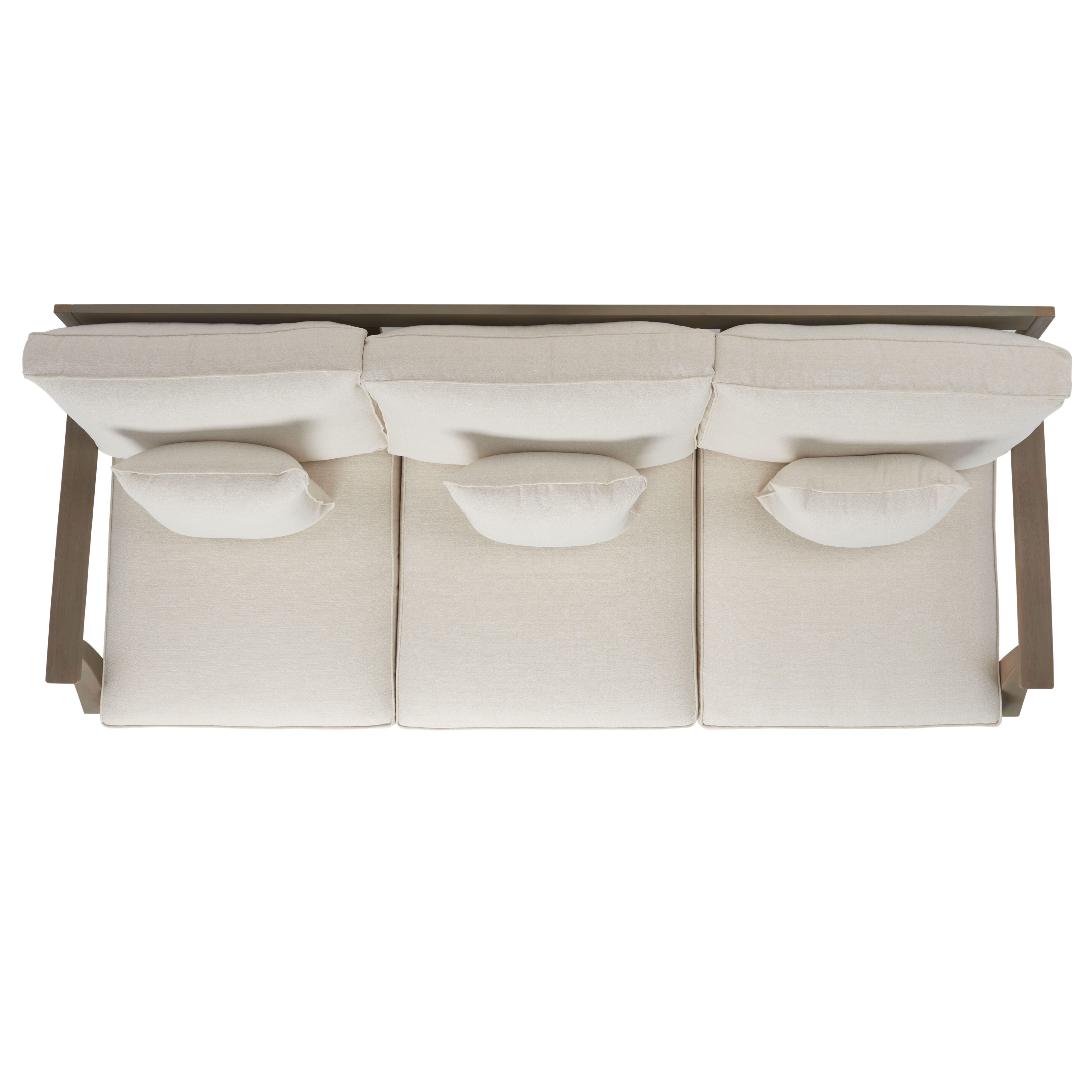 Safavieh Outdoor Sofa, Light Gray/Beige, large