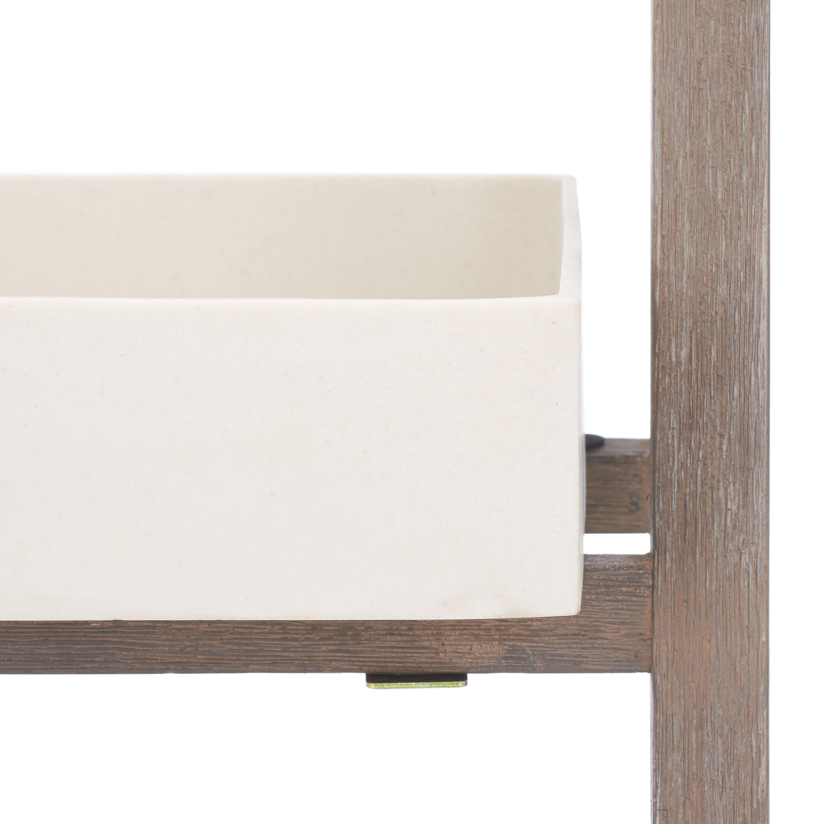 Safavieh Outdoor Planter Shelf, Beige, large