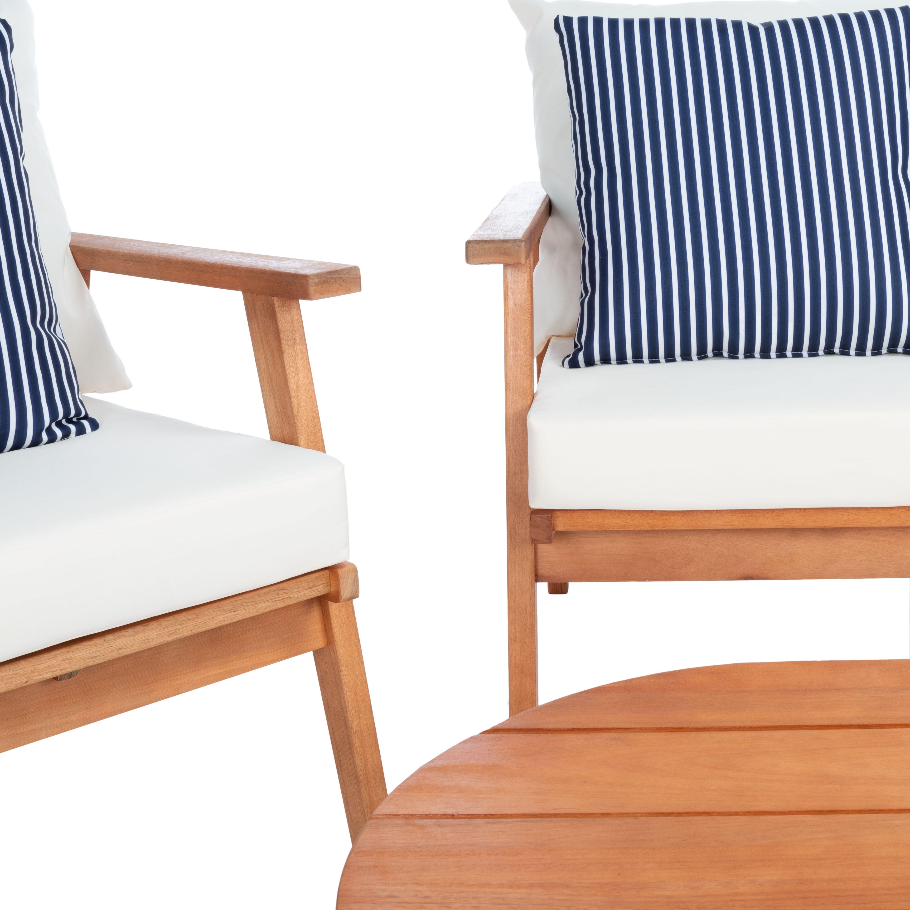 Safavieh Deacon Outdoor Conversation Set, , large