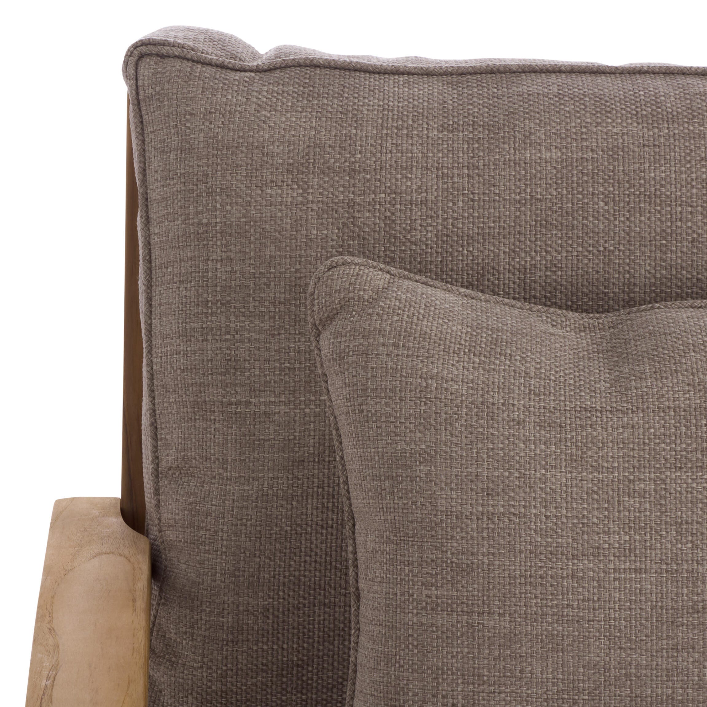Safavieh Outdoor Sofa, Natural/Taupe, large