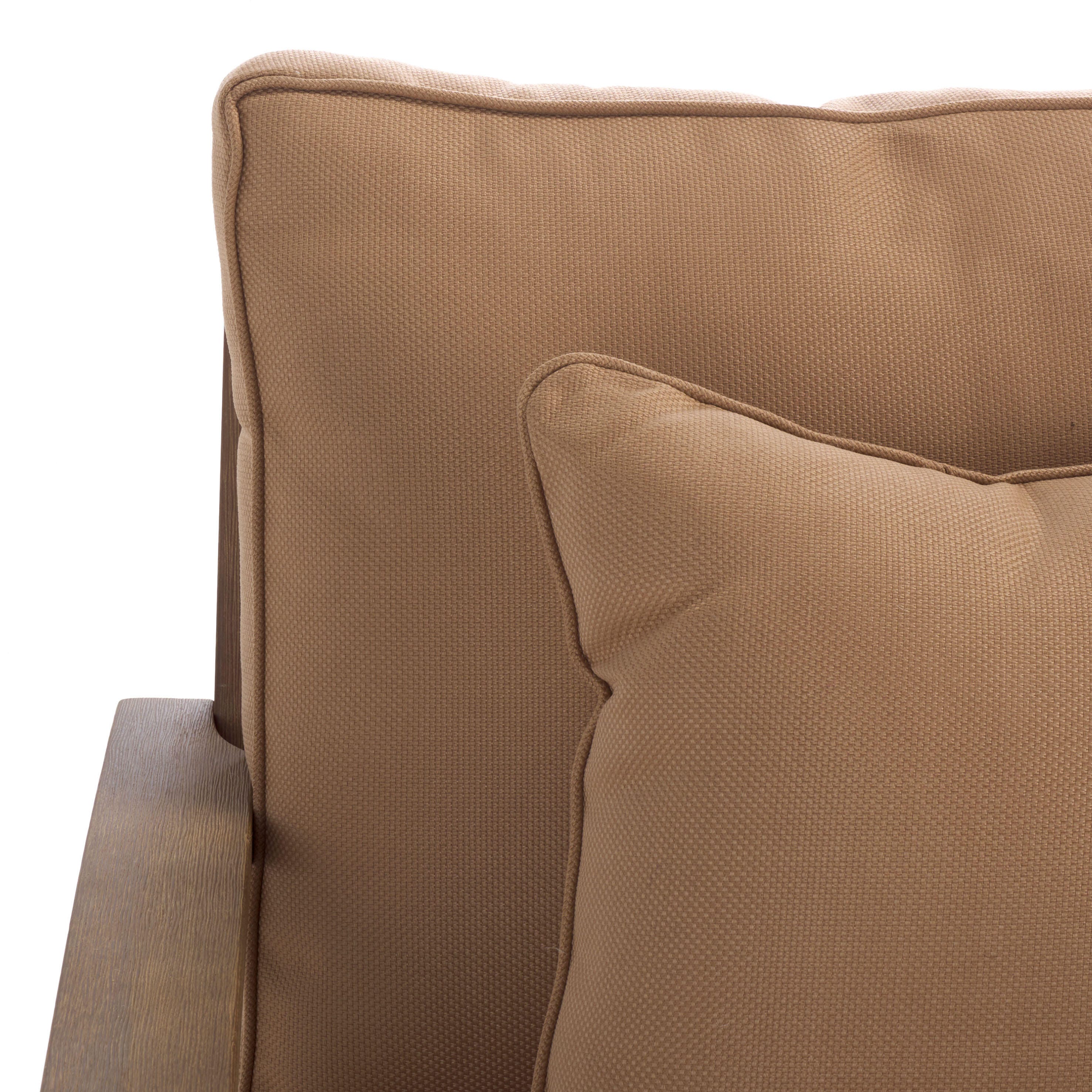 Safavieh Outdoor Sofa, Natural/Brown, large