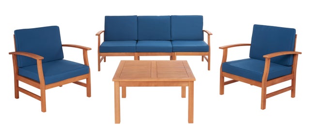 Safavieh Parcer Outdoor Conversation Set