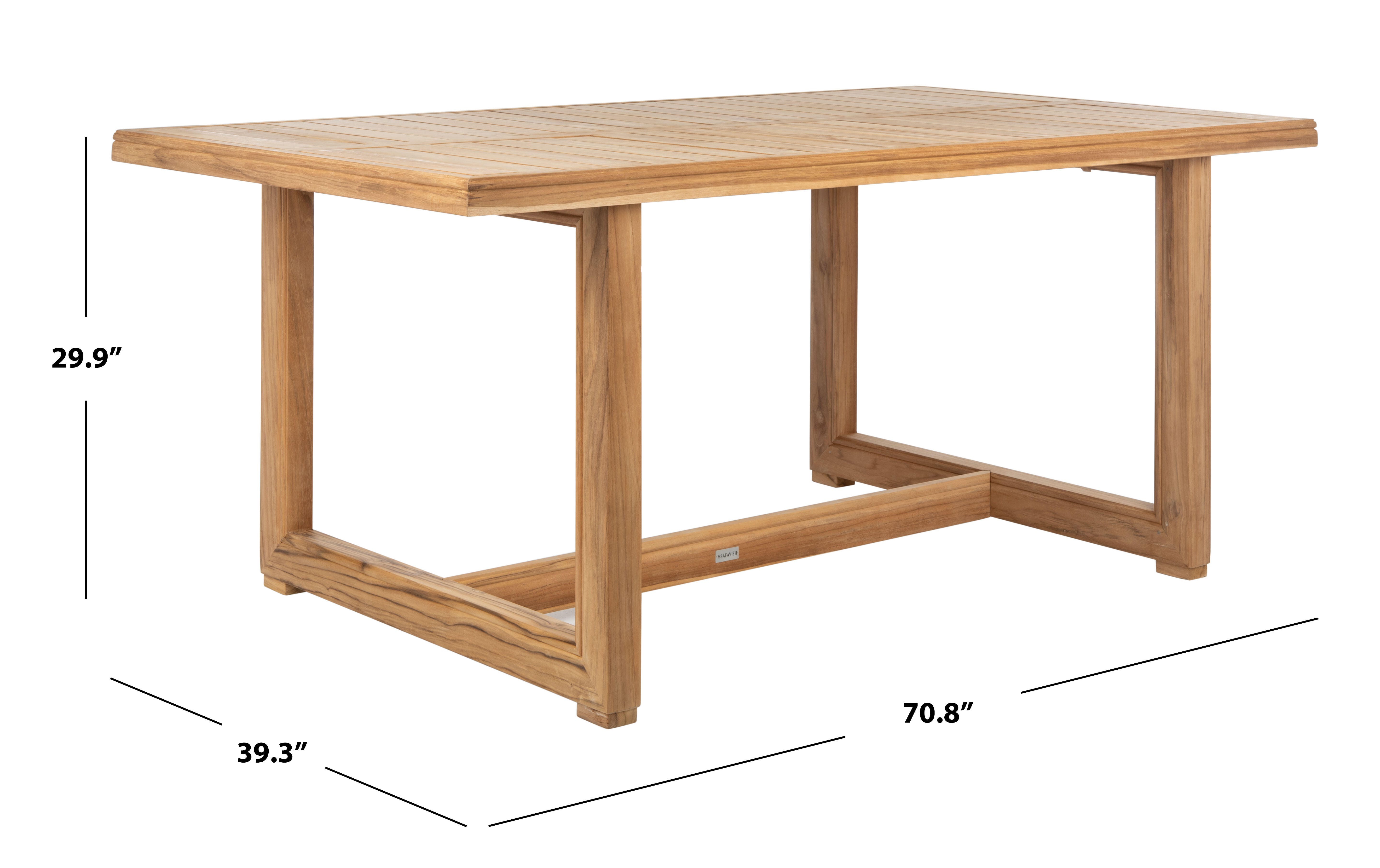 Safavieh Montford Outdoor Dining Table, , large