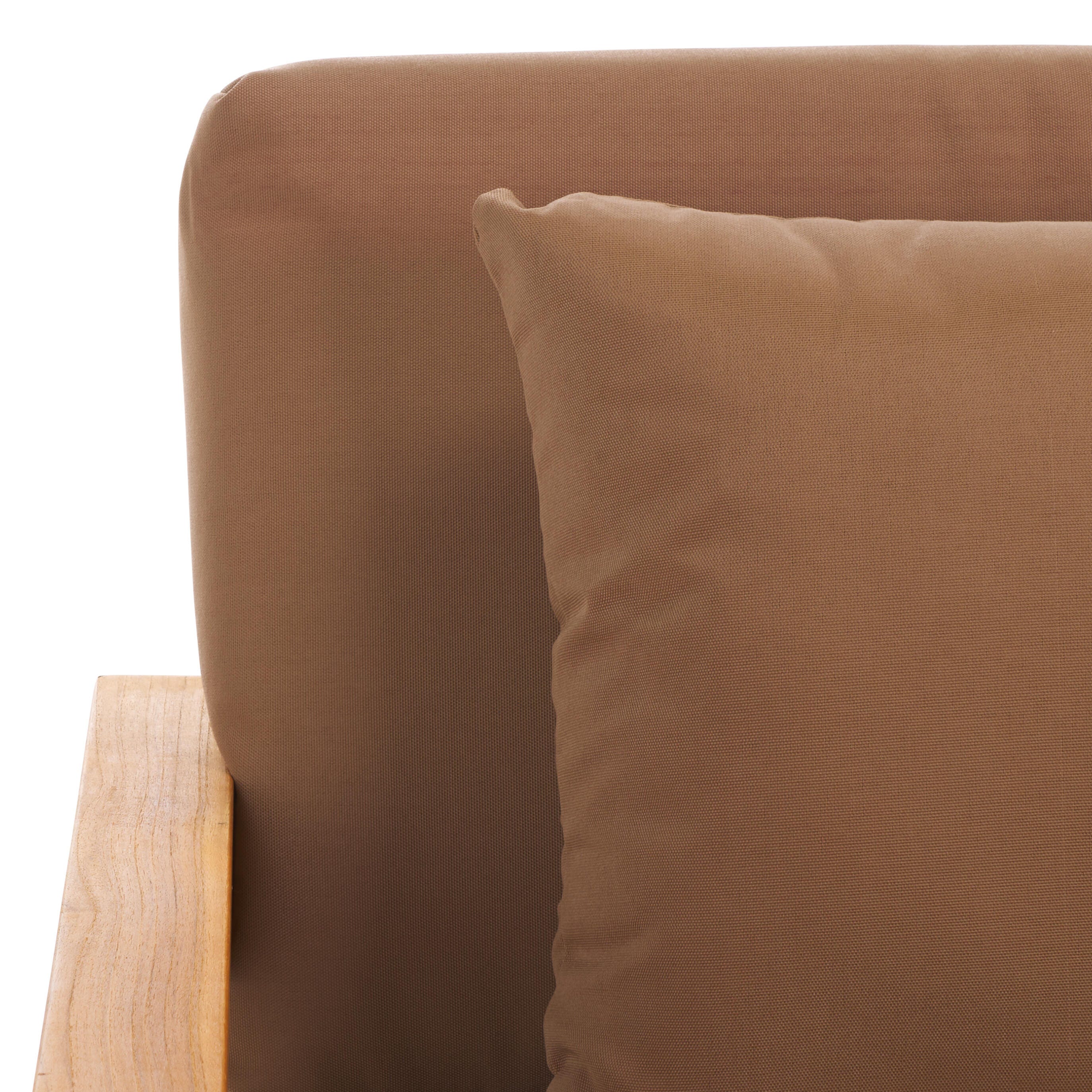 Safavieh Outdoor Bench, Natural/Brown, large