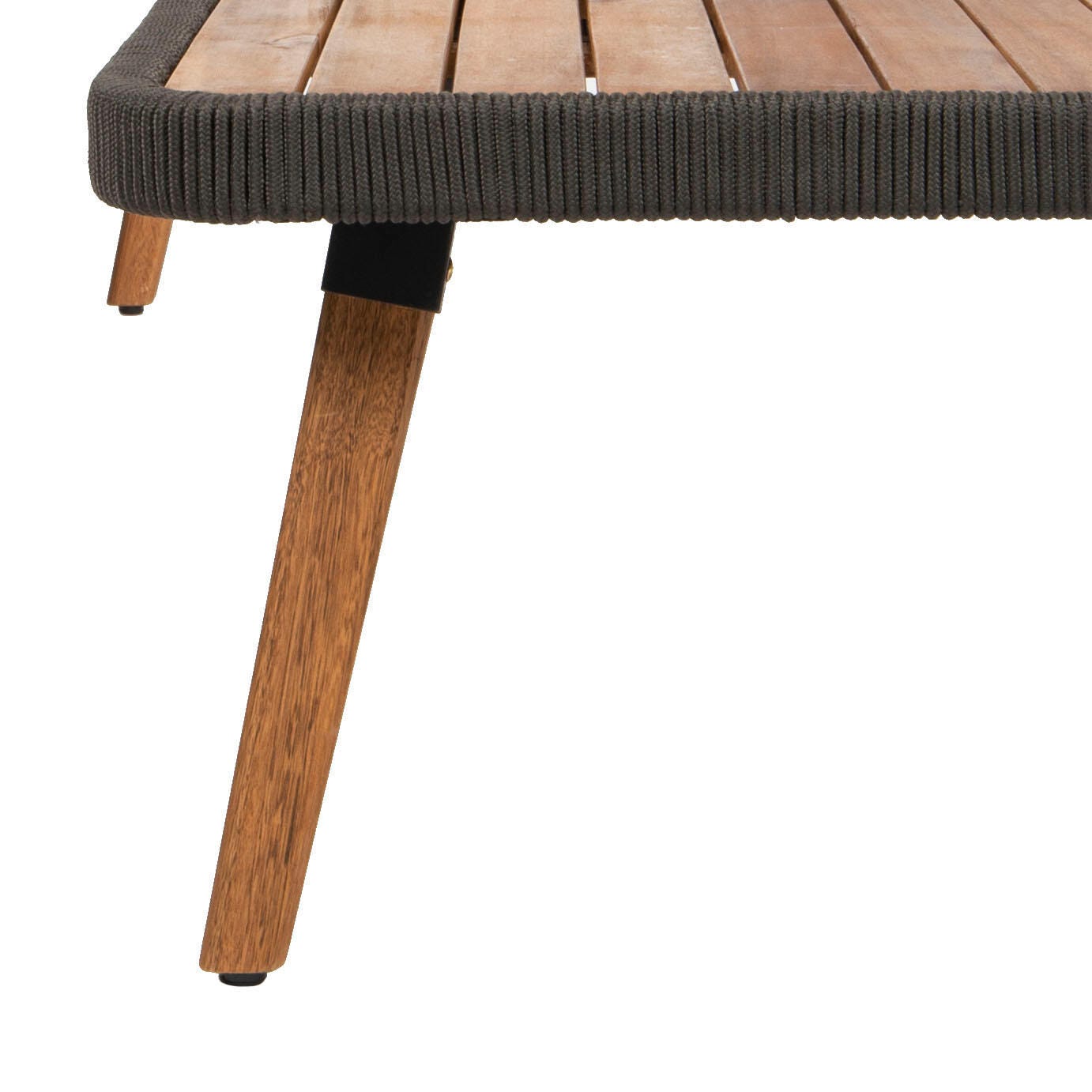 Safavieh Raldin Outdoor Conversation Set, Black/Beige, large