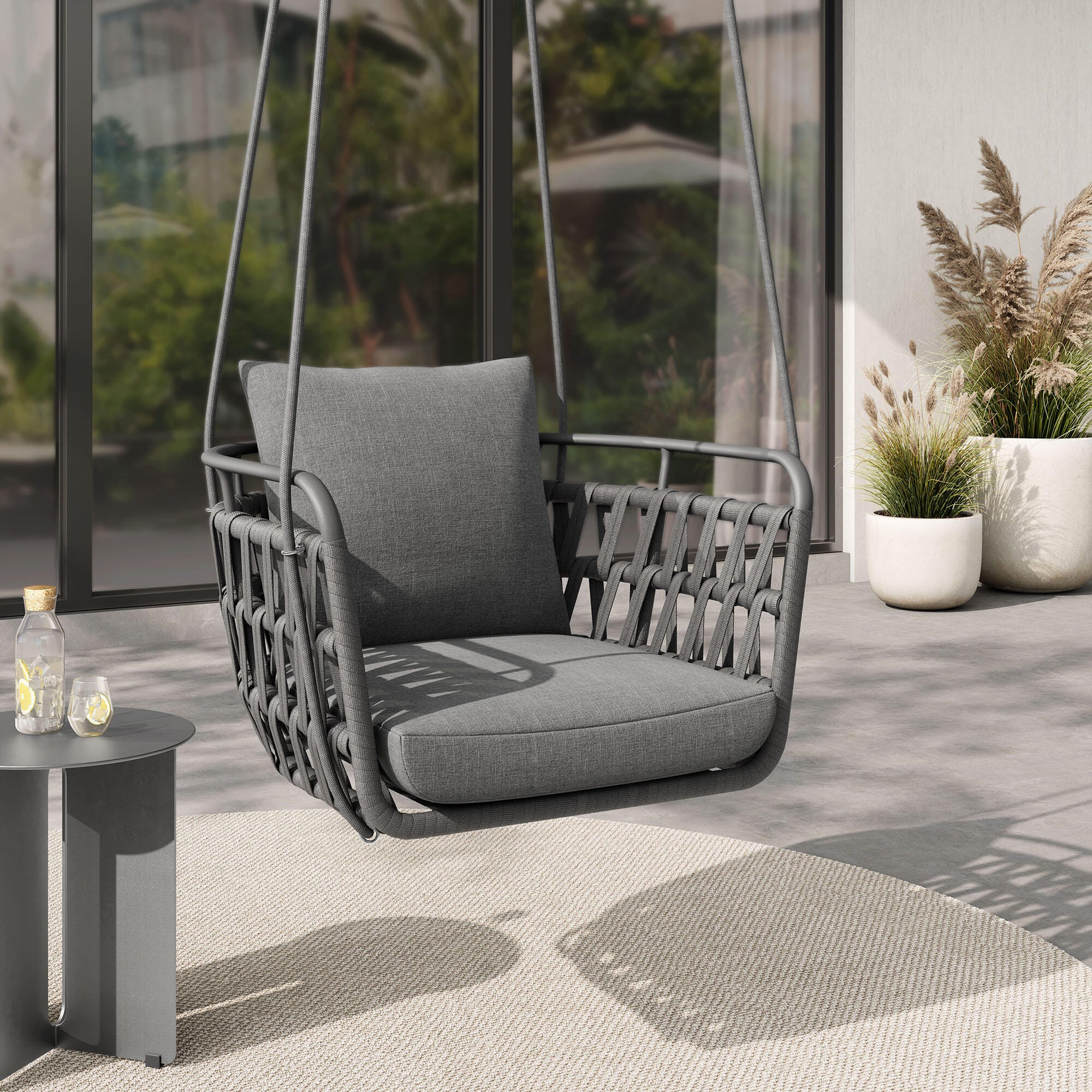 Modway Kaliah Outdoor Swing Chair, , rollover