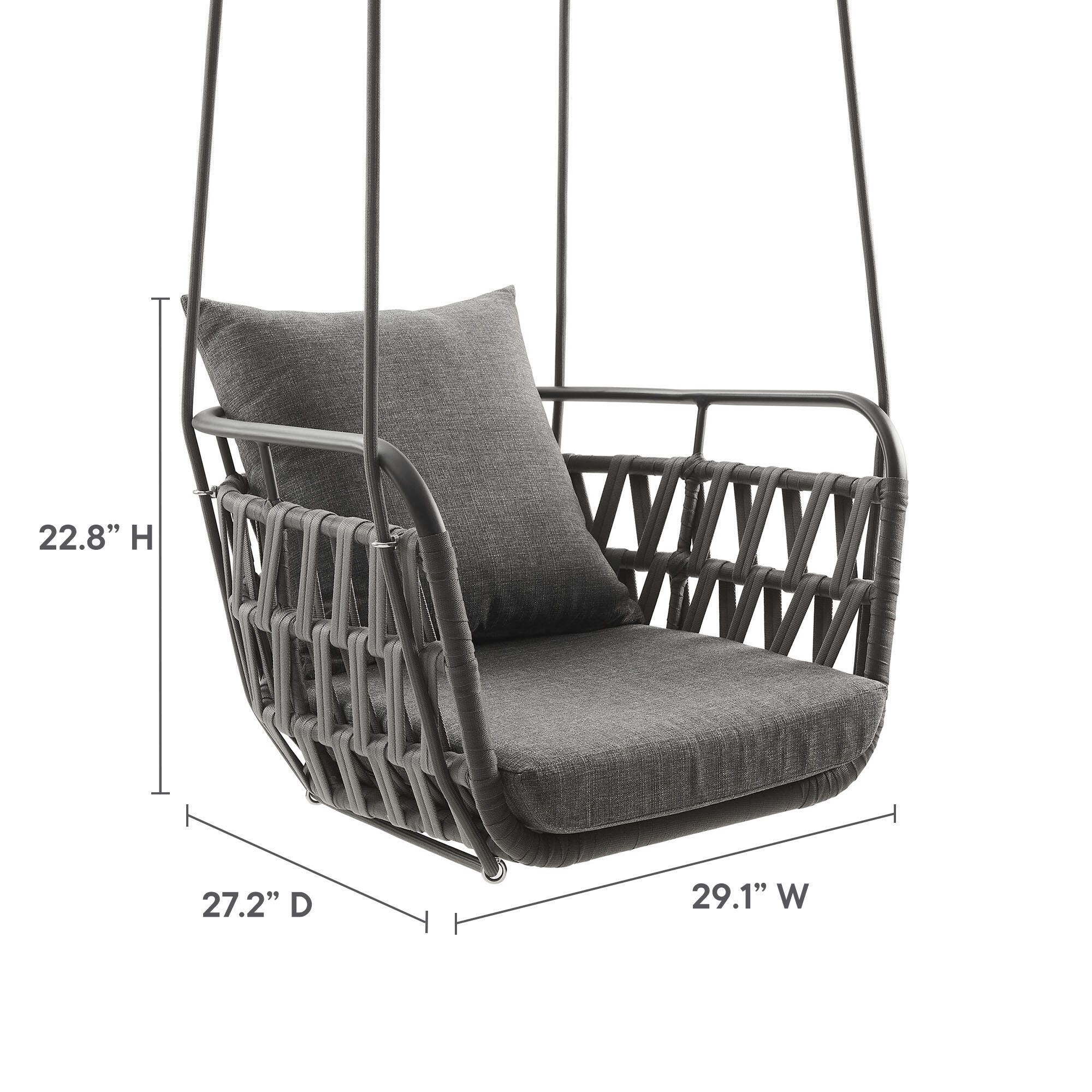Modway Kaliah Outdoor Swing Chair, , large