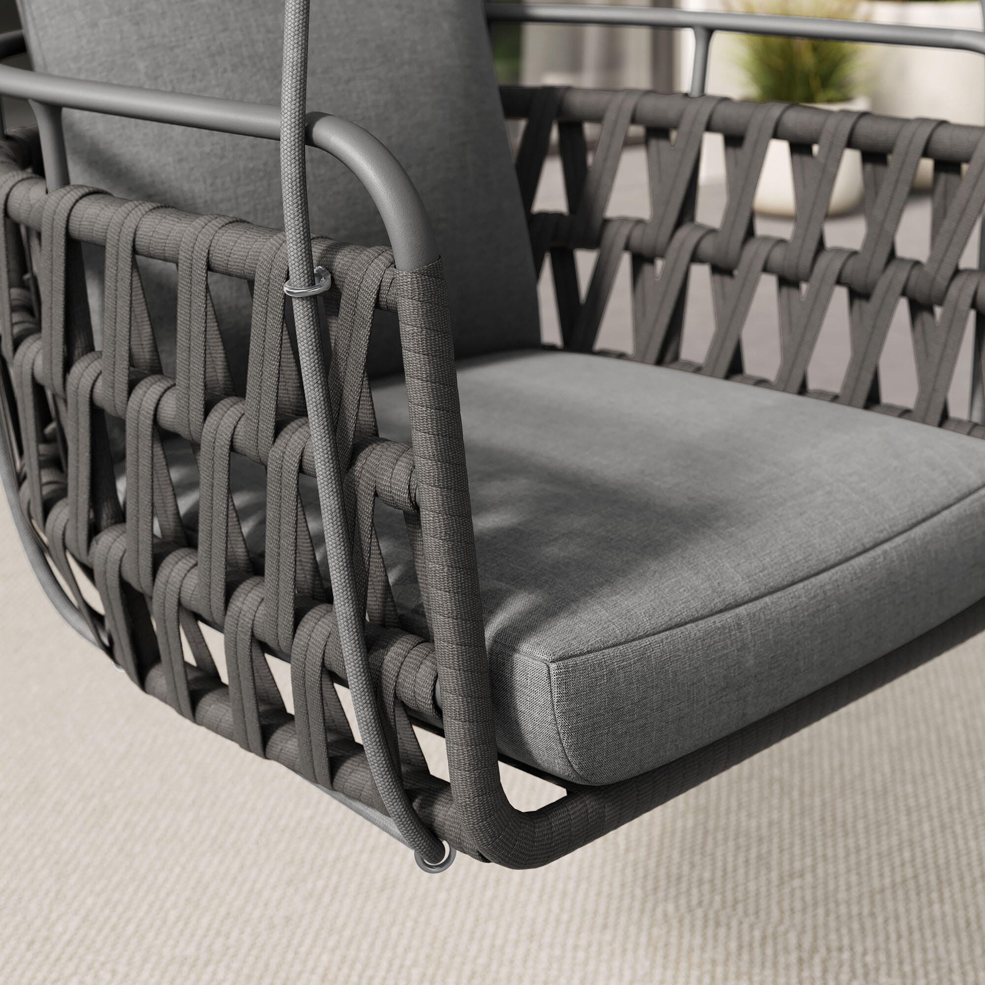 Modway Kaliah Outdoor Swing Chair, , large