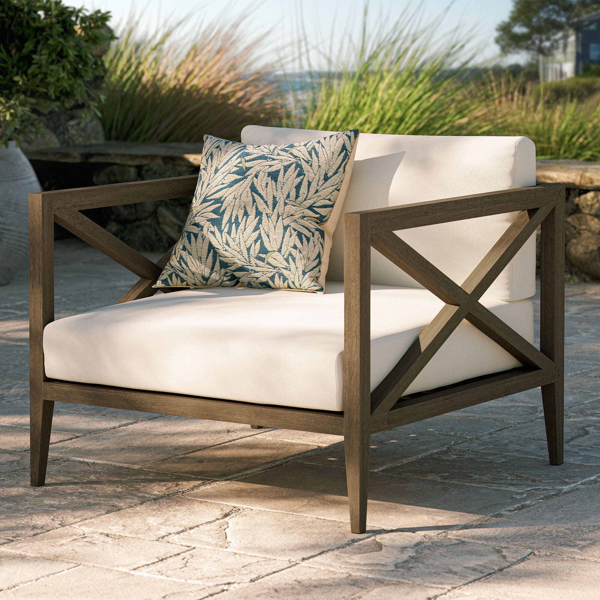 Modway Northlake Outdoor Lounge Chair, , rollover