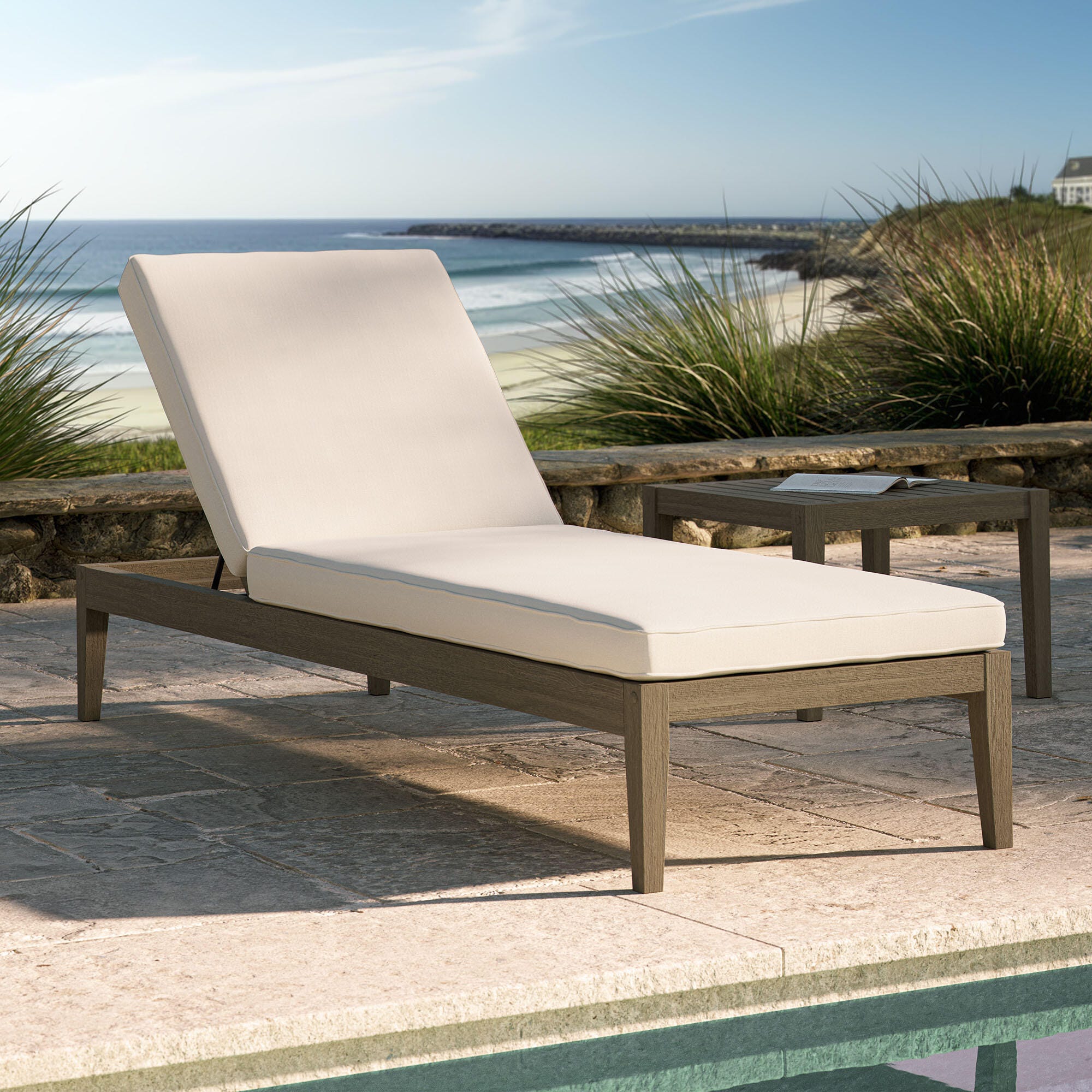 Modway Northlake Outdoor Chaise Lounge, , rollover