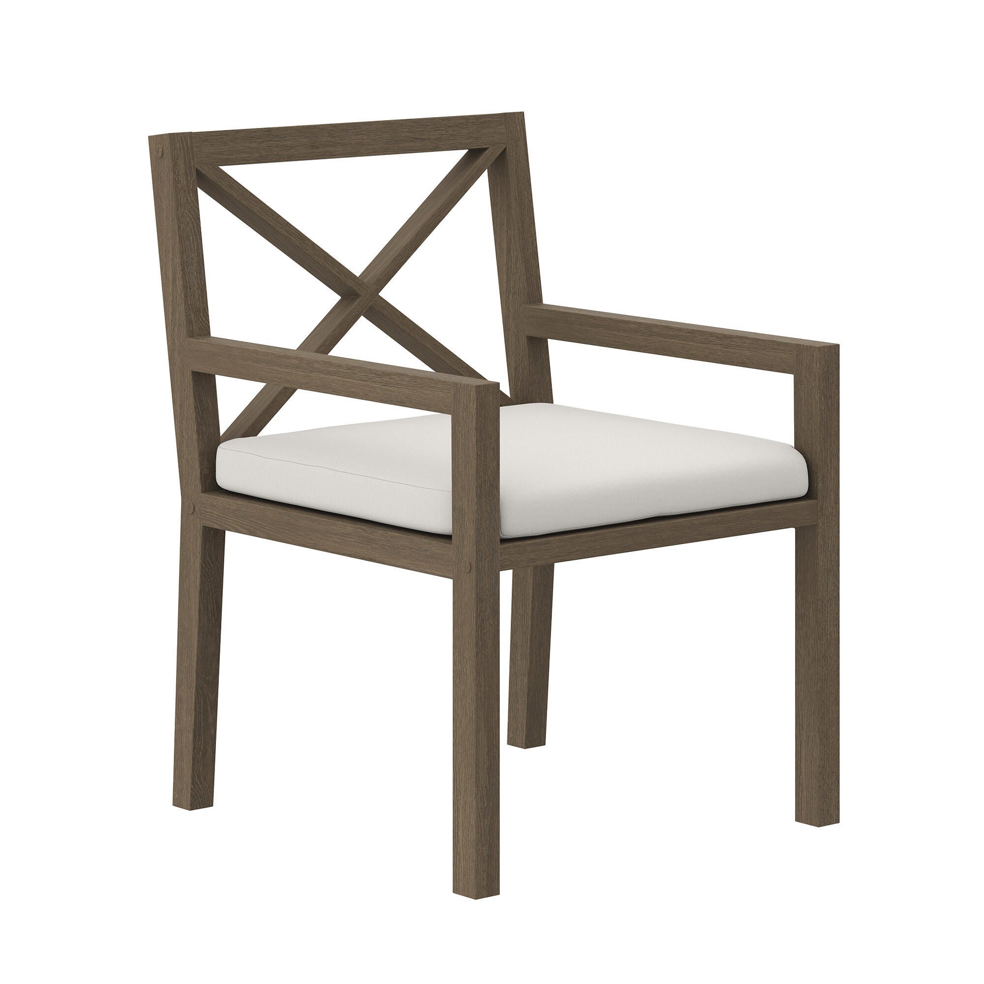 Modway Northlake Outdoor Dining Arm Chair, , large