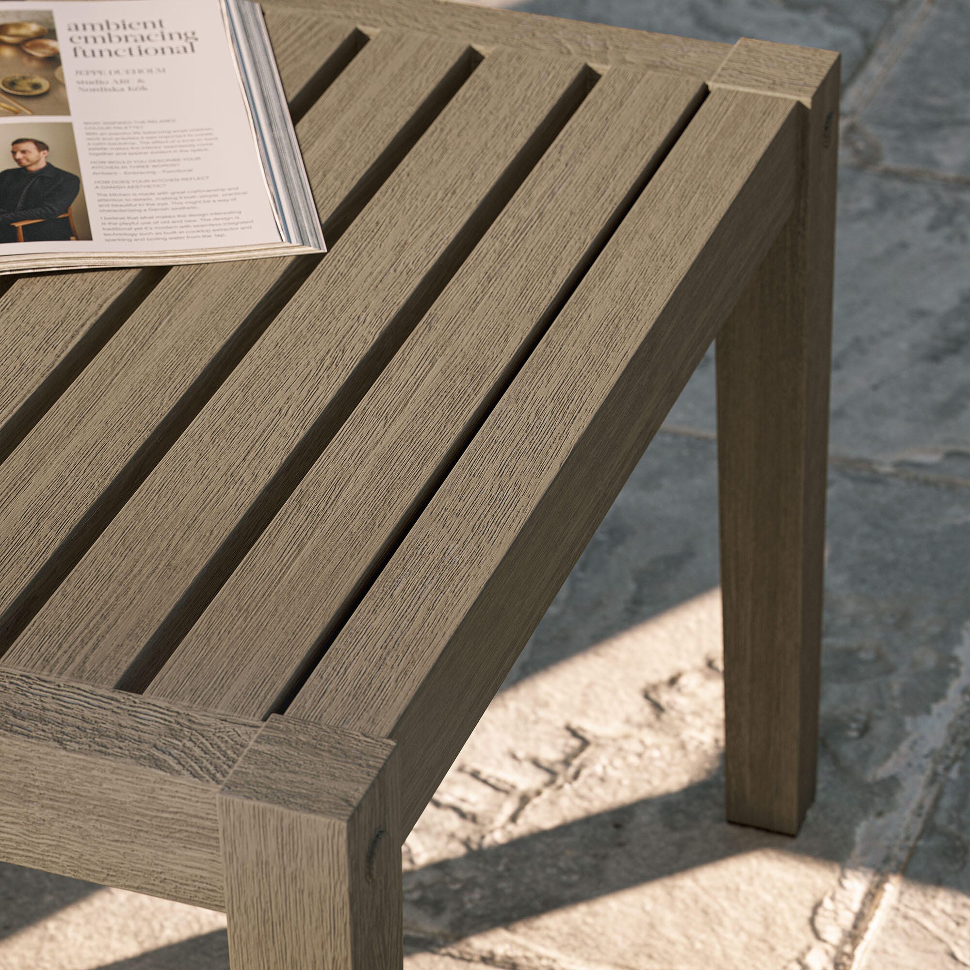 Modway Northlake Outdoor Side Table, , large