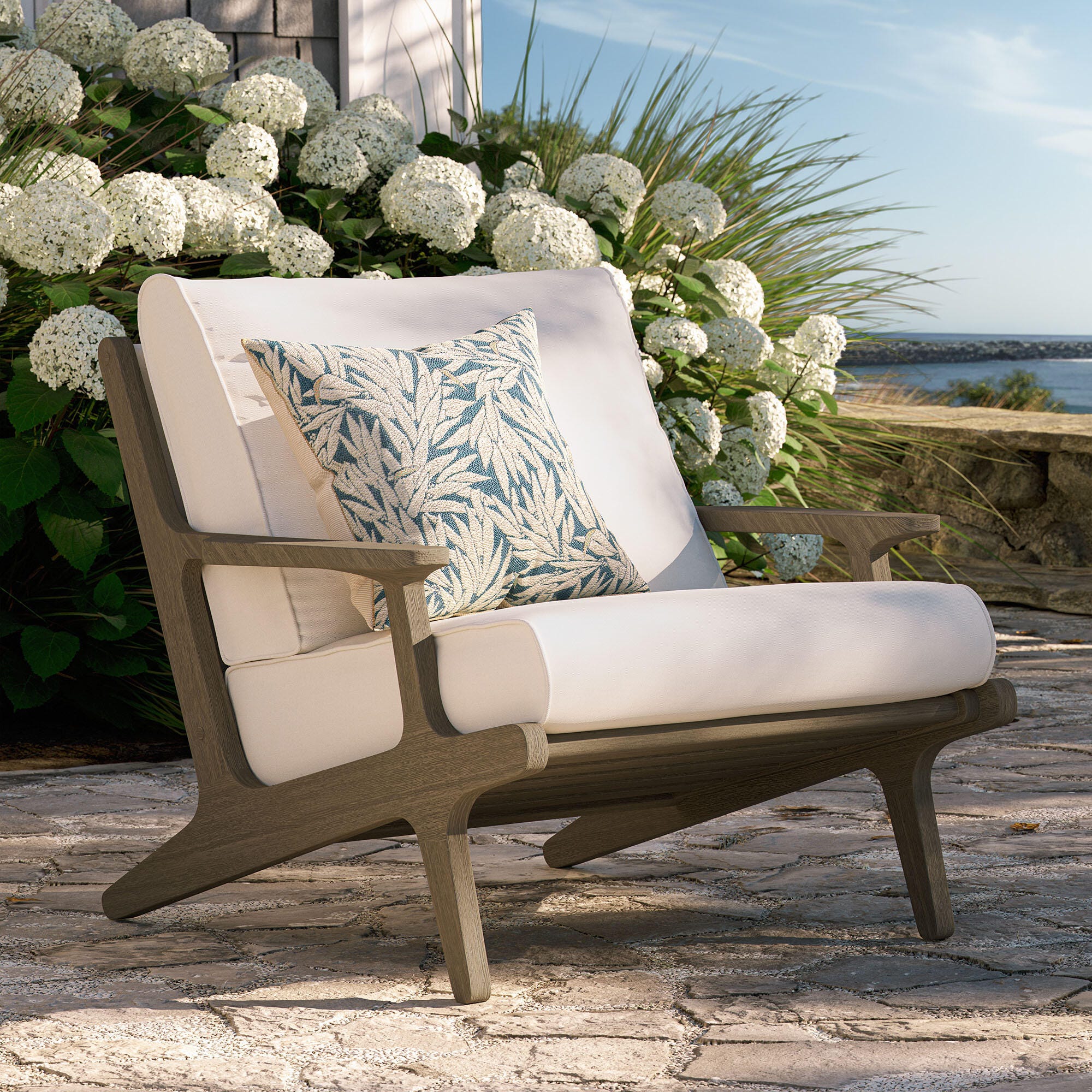 Modway Saratoga Outdoor Lounge Chair, , rollover