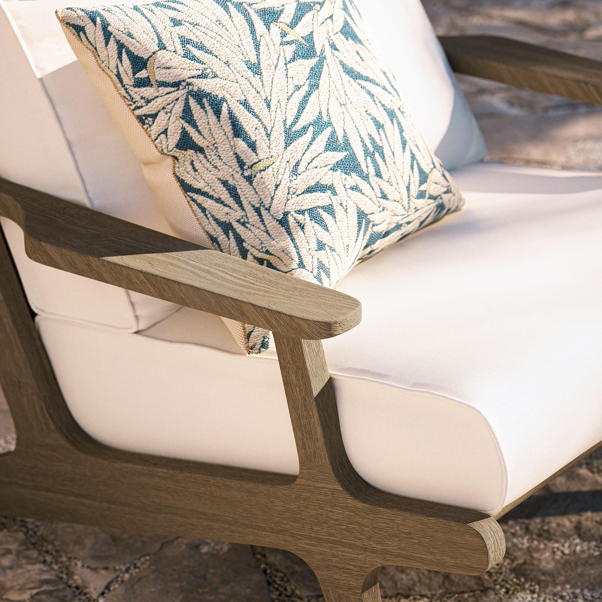 Modway Saratoga Outdoor Lounge Chair, , large