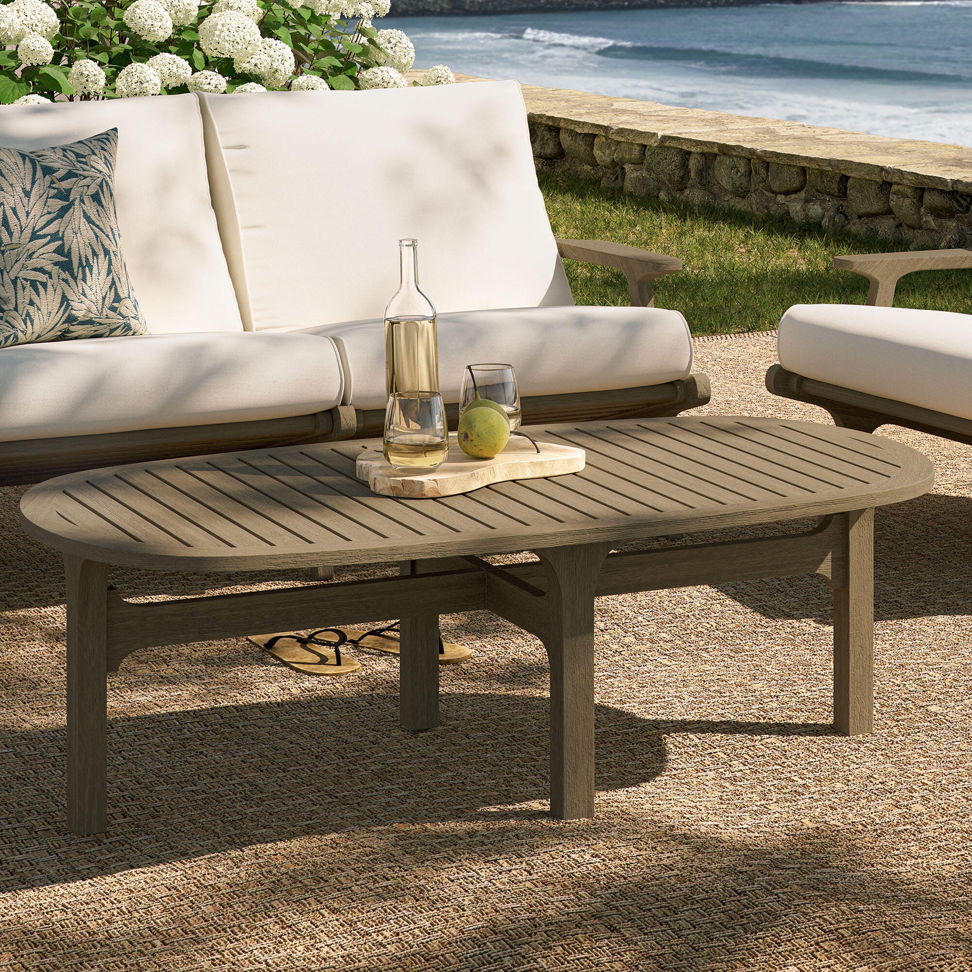 Modway Saratoga Outdoor Coffee Table, , rollover