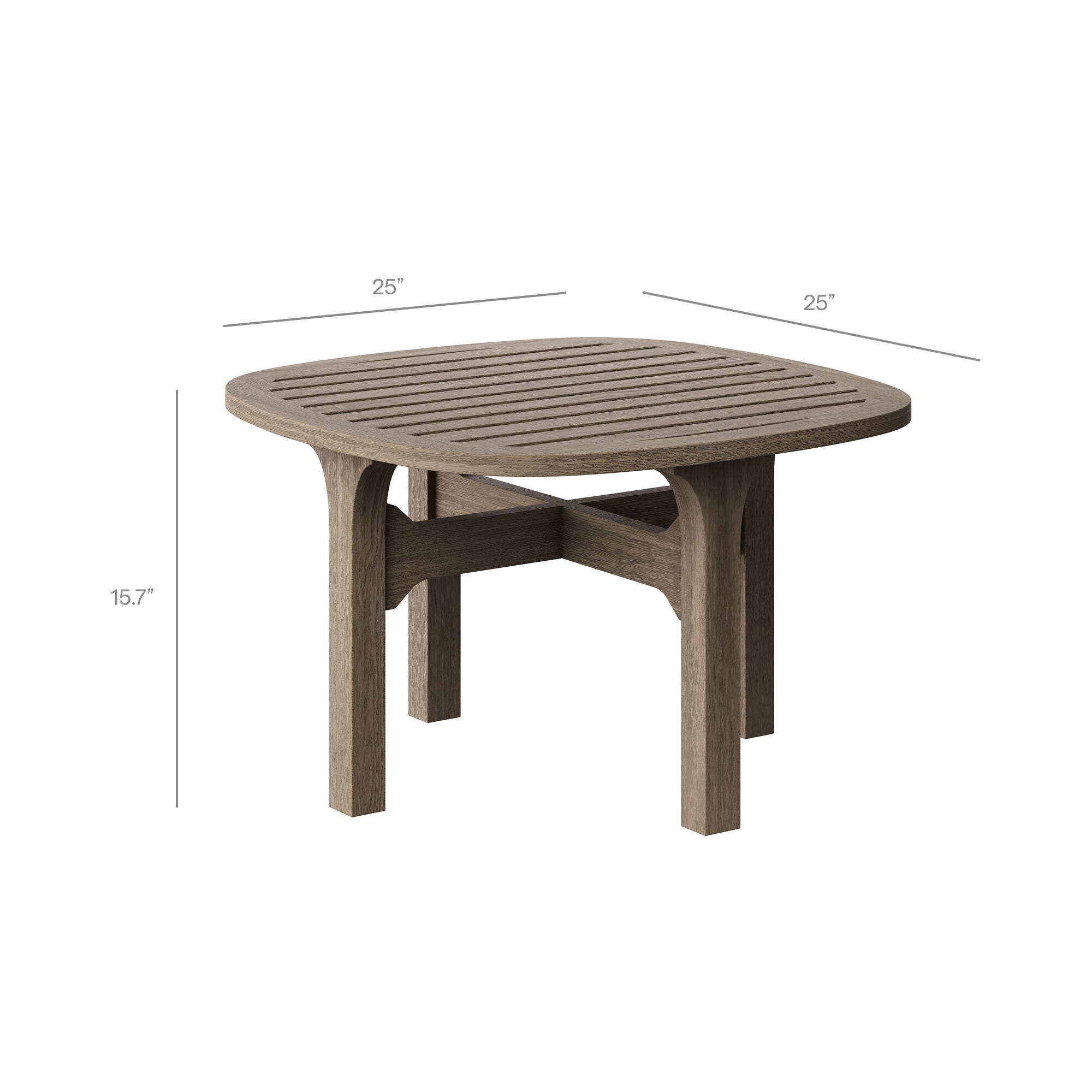 Modway Saratoga Outdoor Side Table, , large