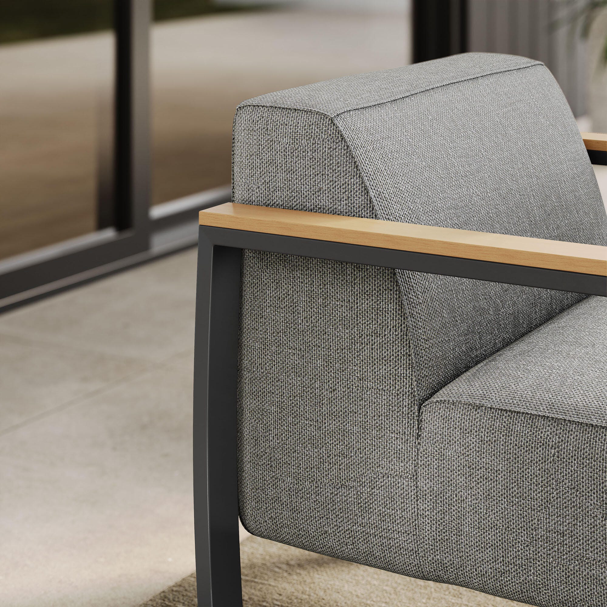Modway Sauve Outdoor Lounge Chair, , large