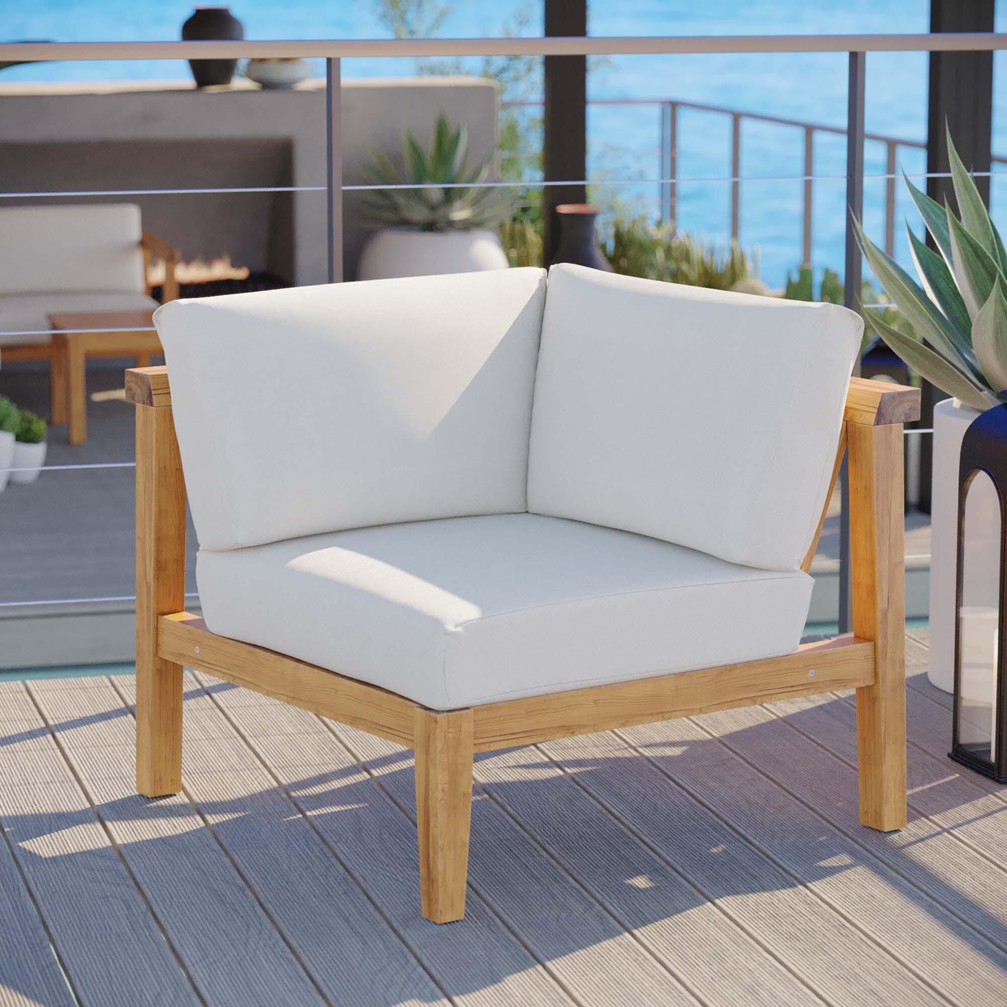 Modway Bayport Outdoor Corner Chair, , rollover