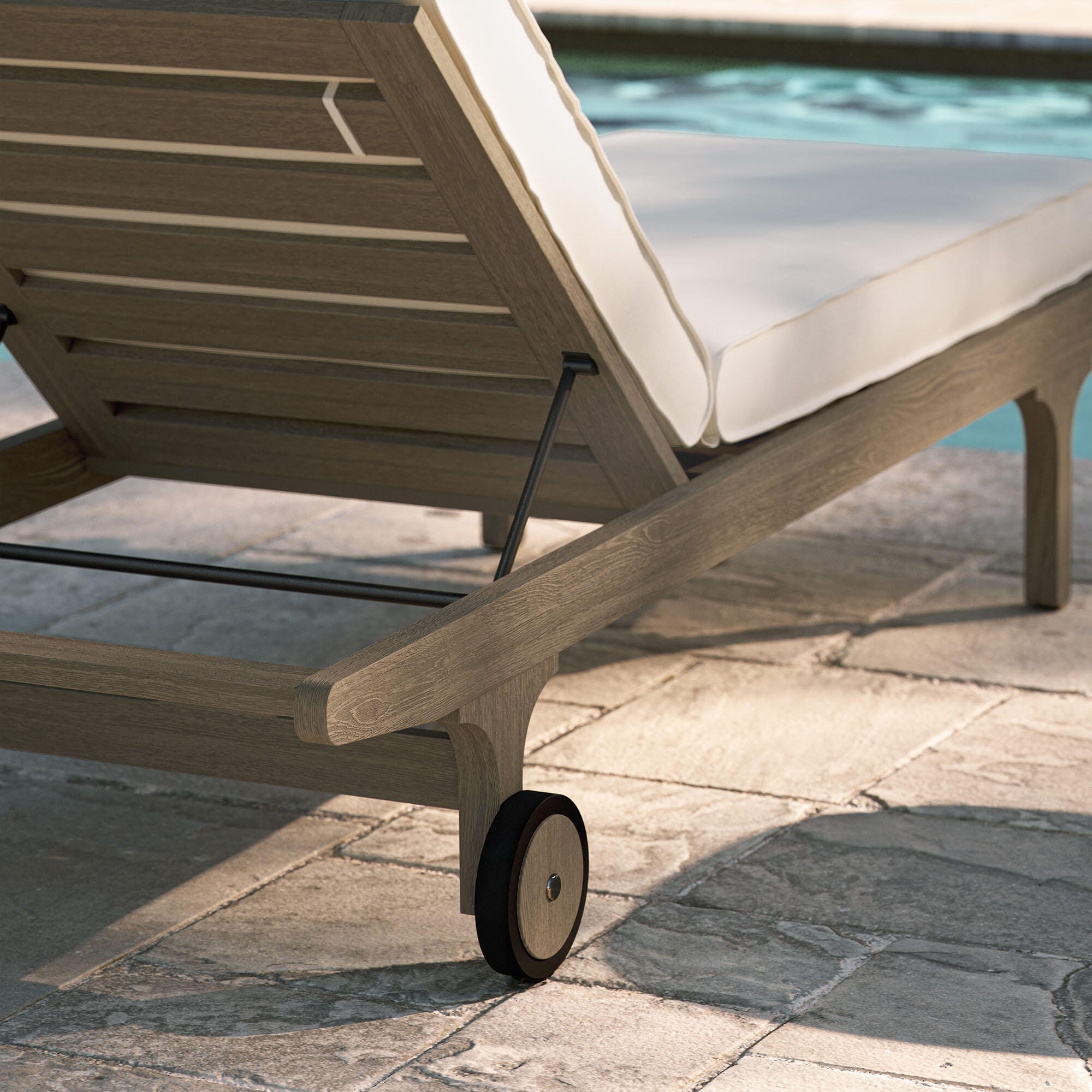 Modway Saratoga Outdoor Chaise Lounge, , large