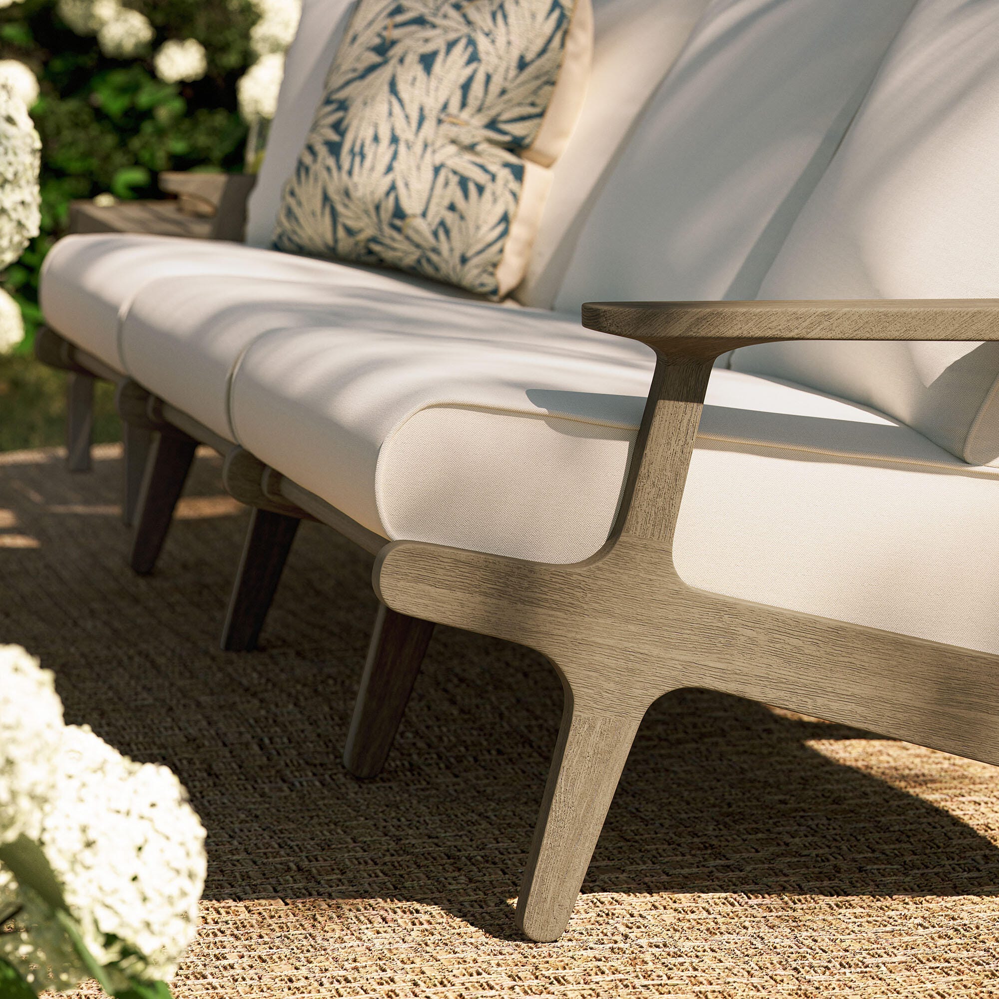 Modway Saratoga Outdoor Sofa, , large
