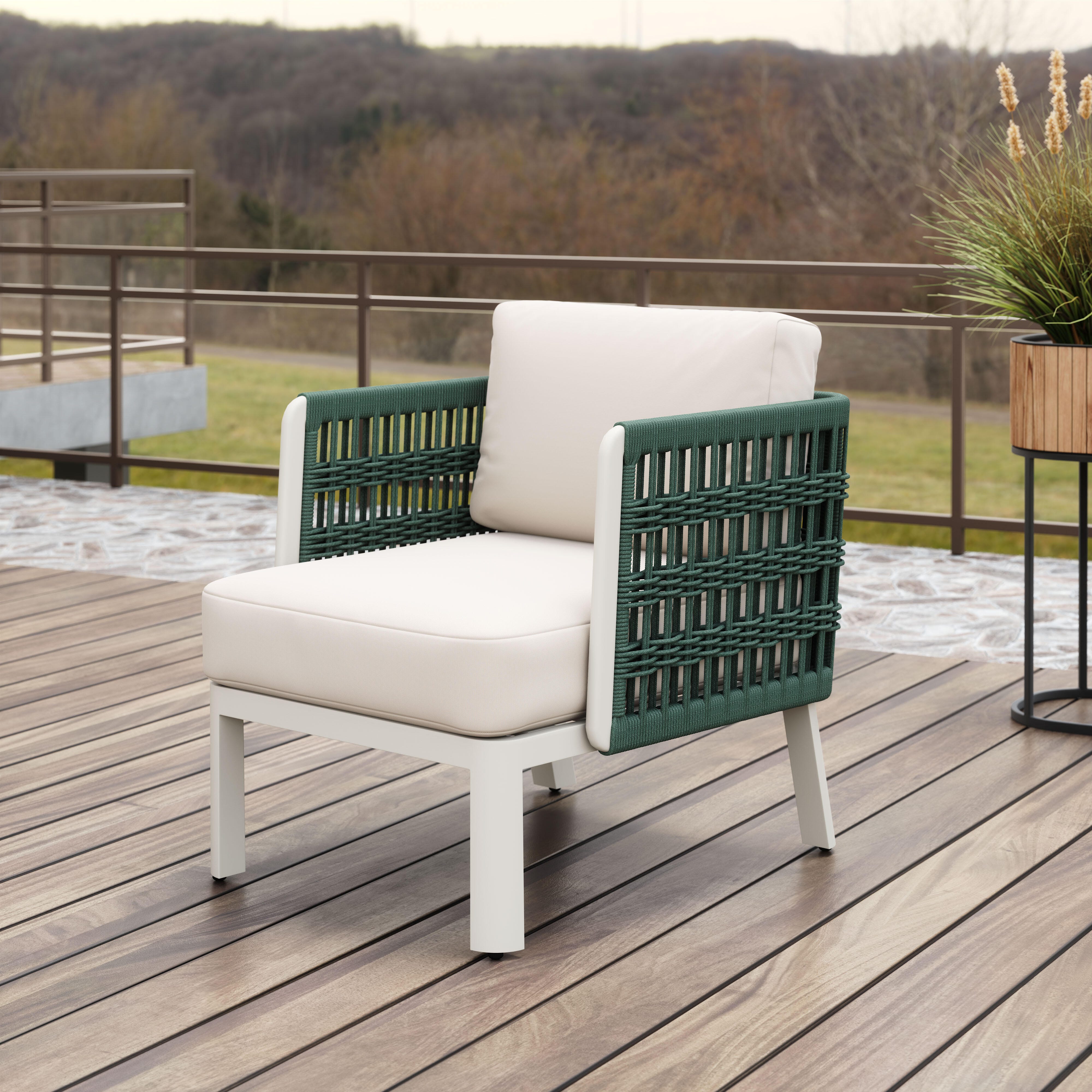 Erika Home Bridgehampton Outdoor Armchair, , rollover