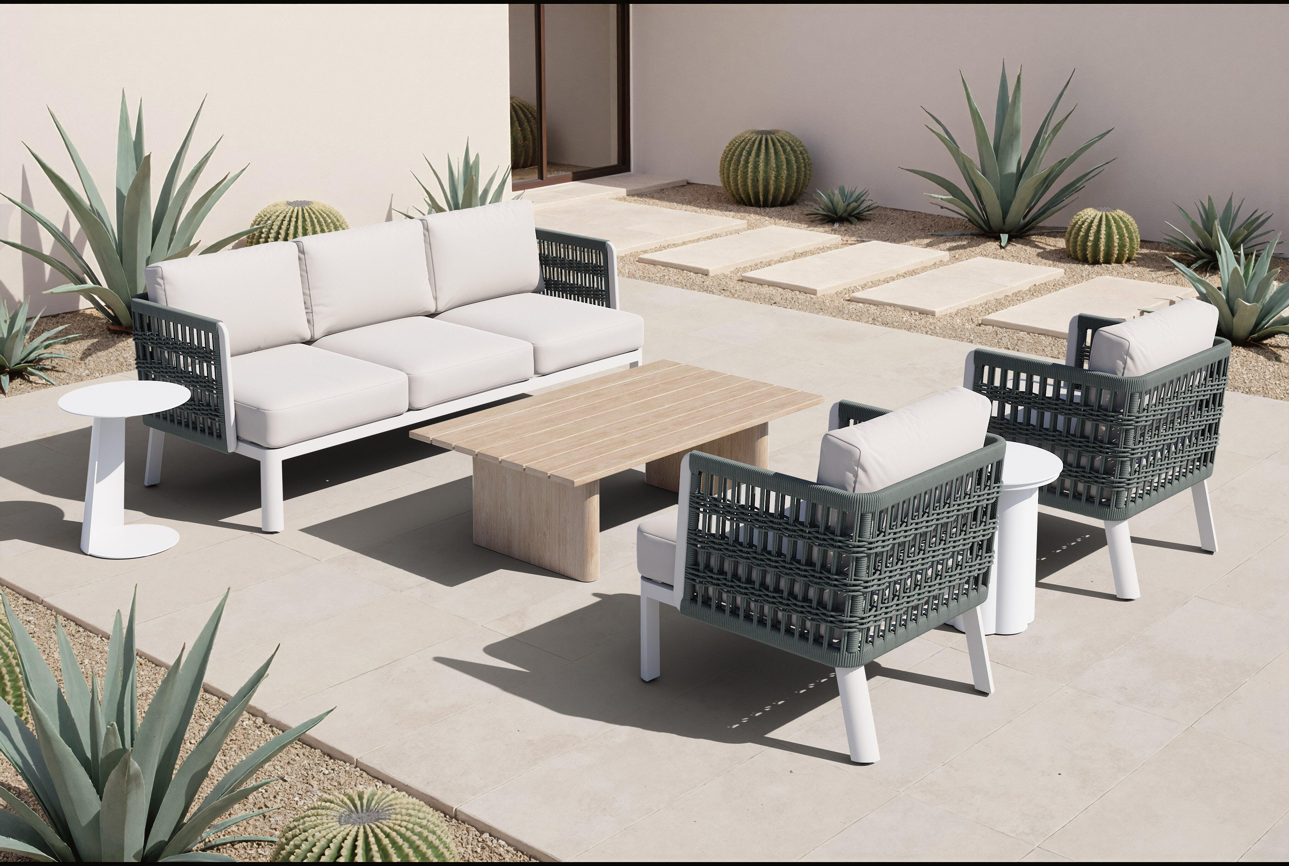 Erika Home Bridgehampton Outdoor Armchair, , large