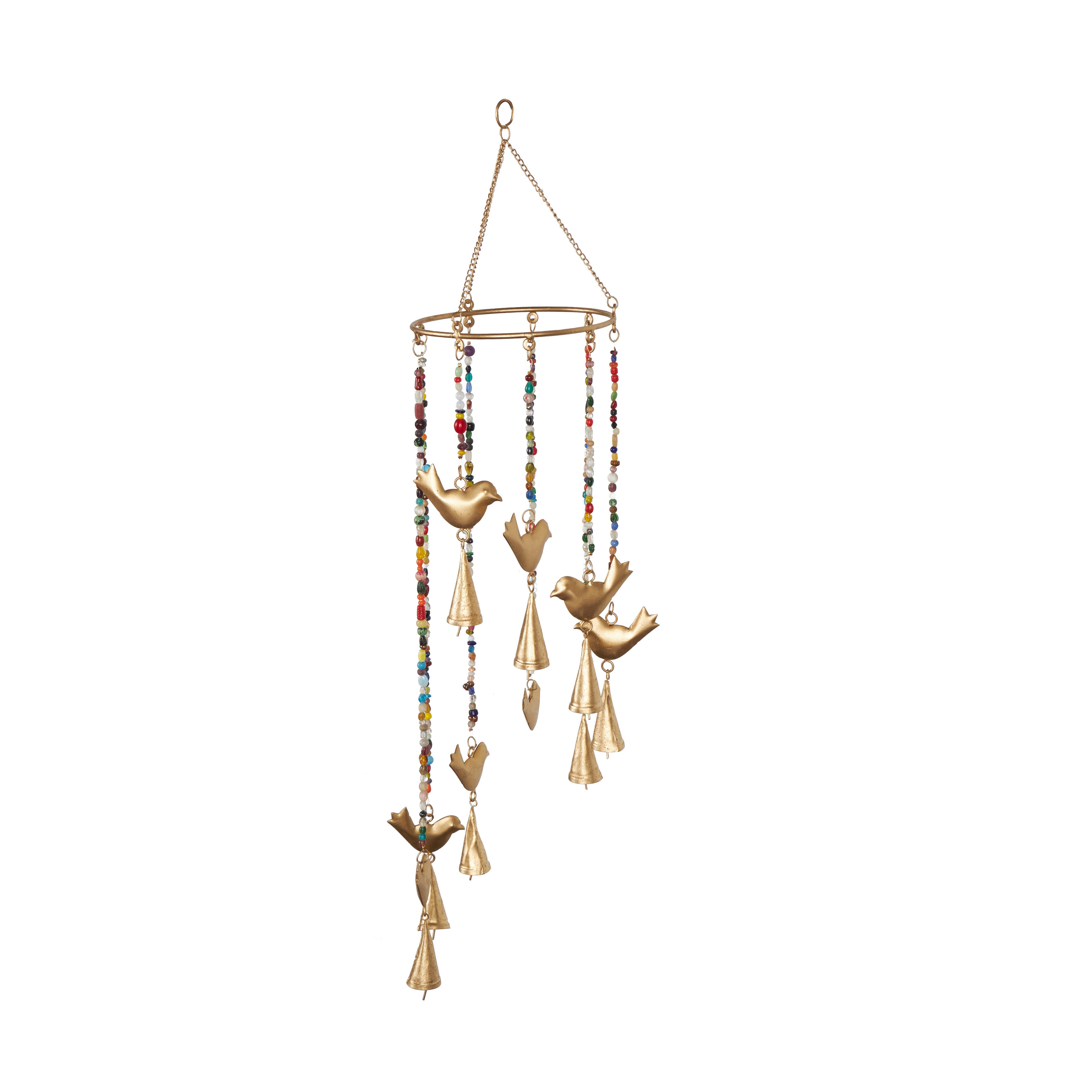 Bayberry Lane Bird Wind Chime, , large
