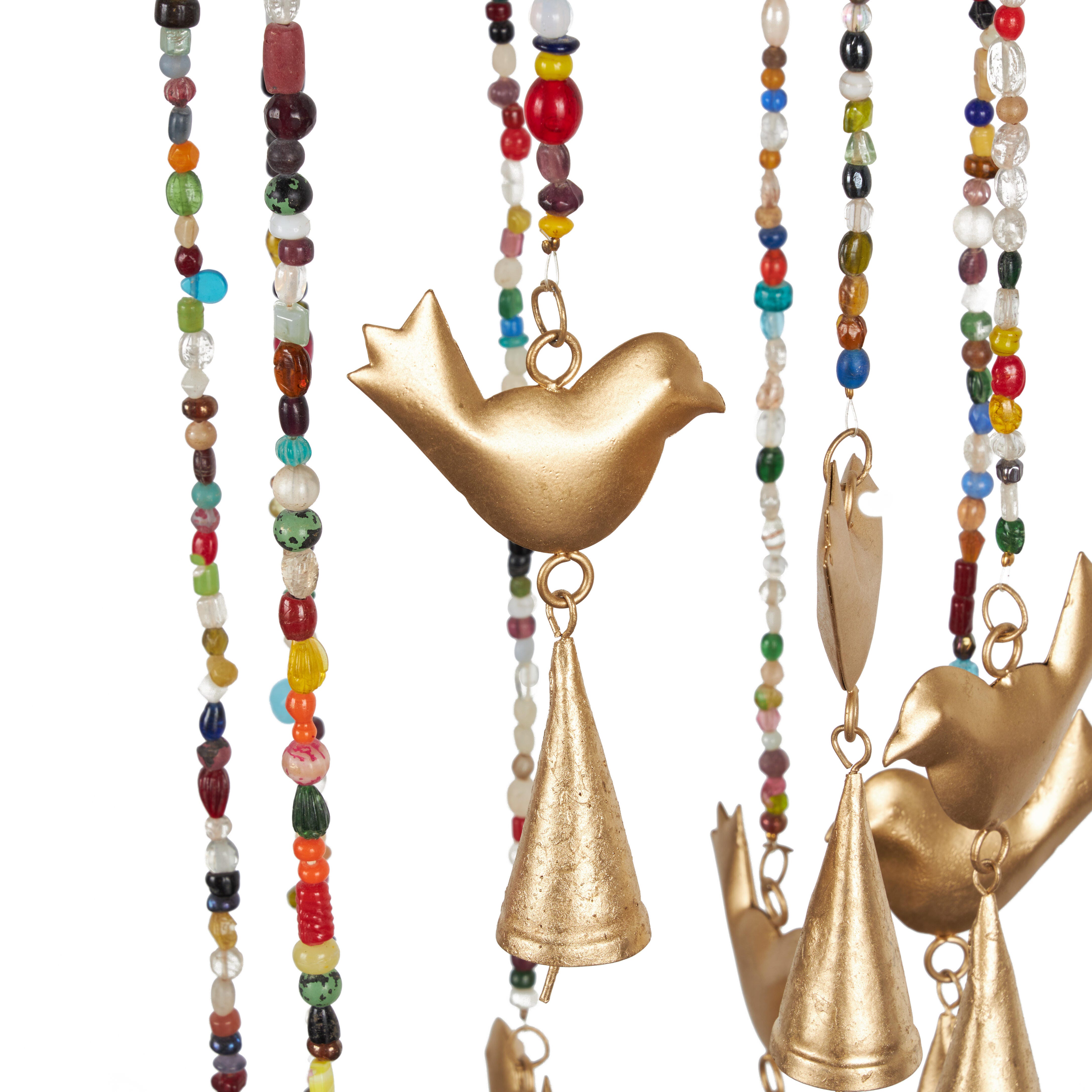 Bayberry Lane Bird Wind Chime, , large