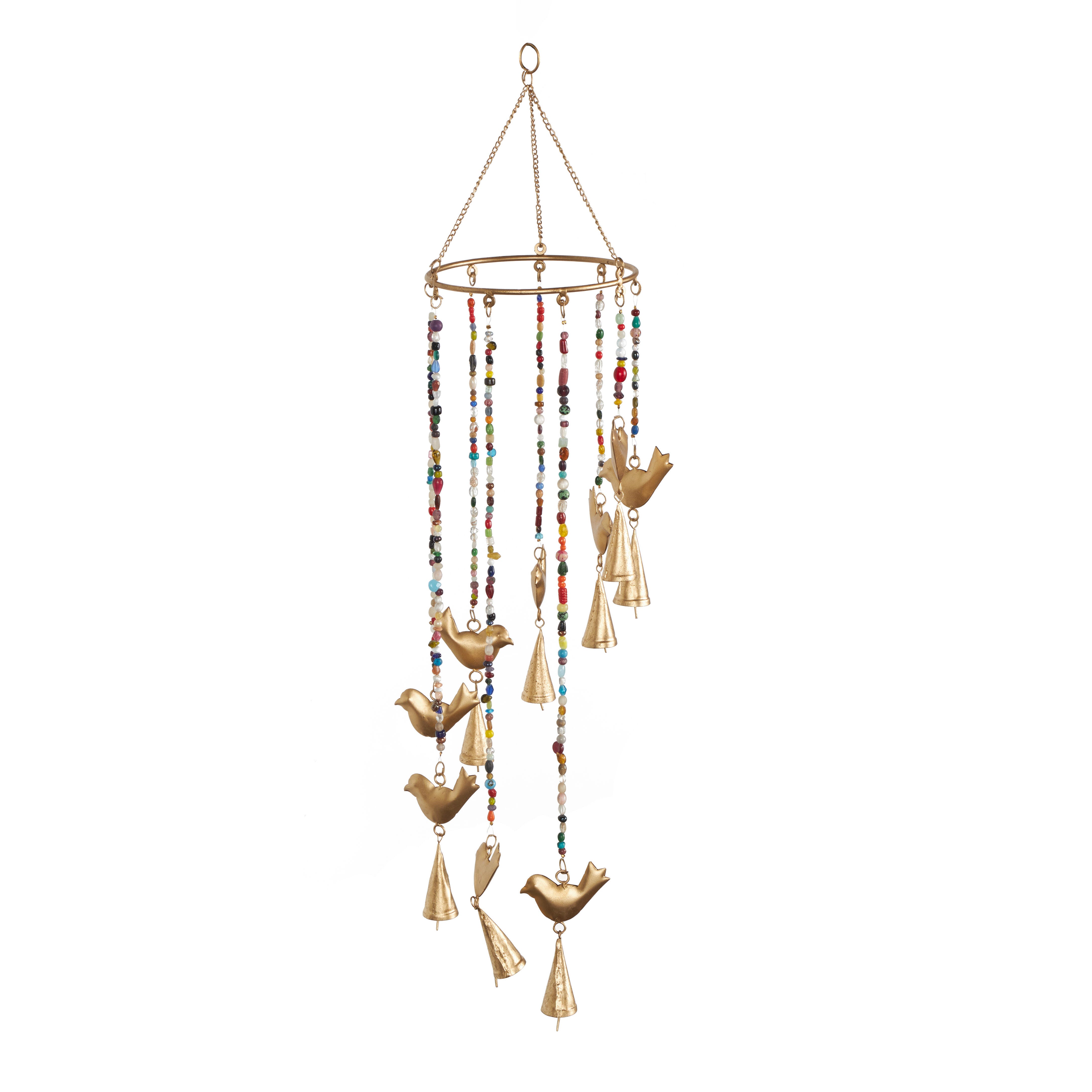 Bayberry Lane Bird Wind Chime, , large