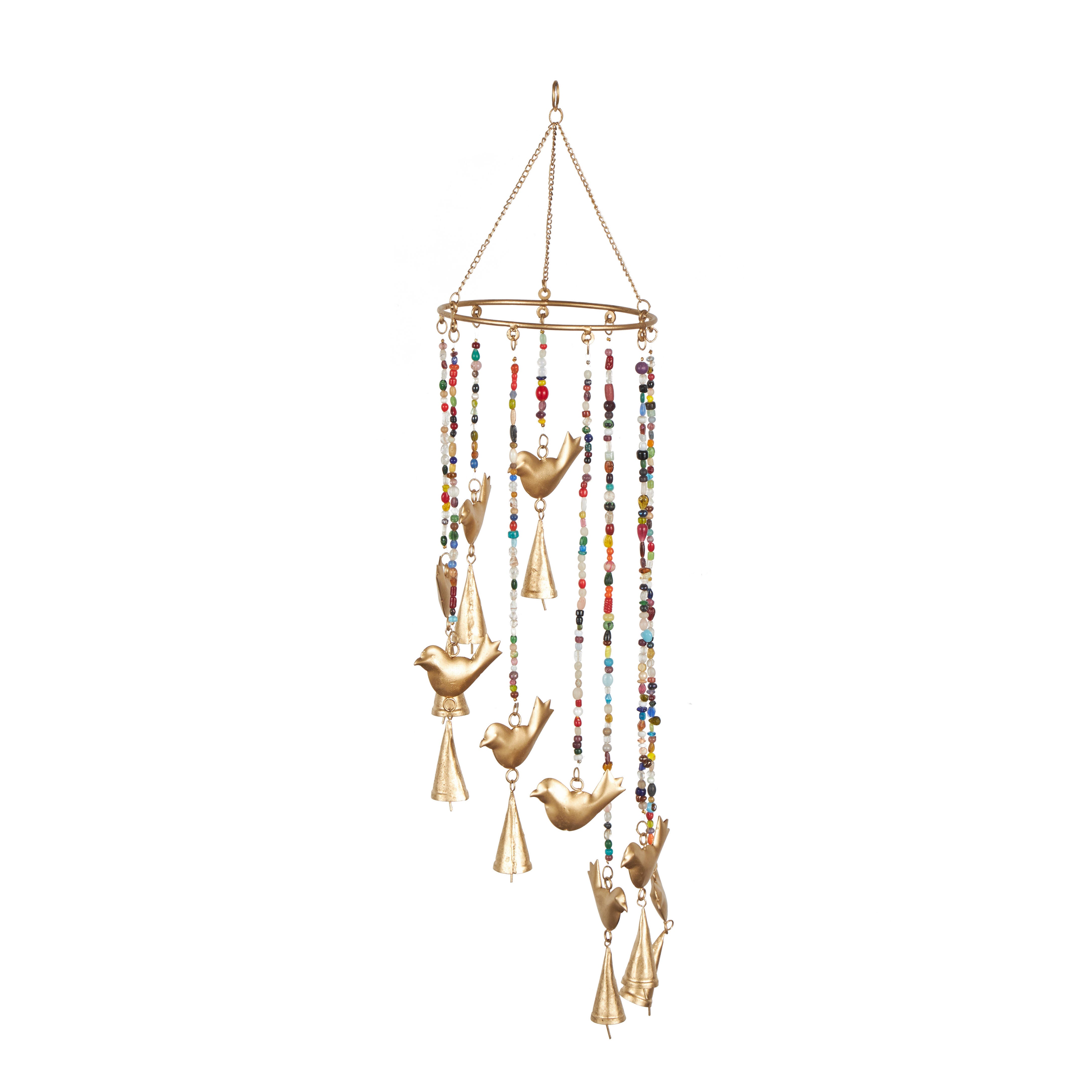 Bayberry Lane Bird Wind Chime, , large