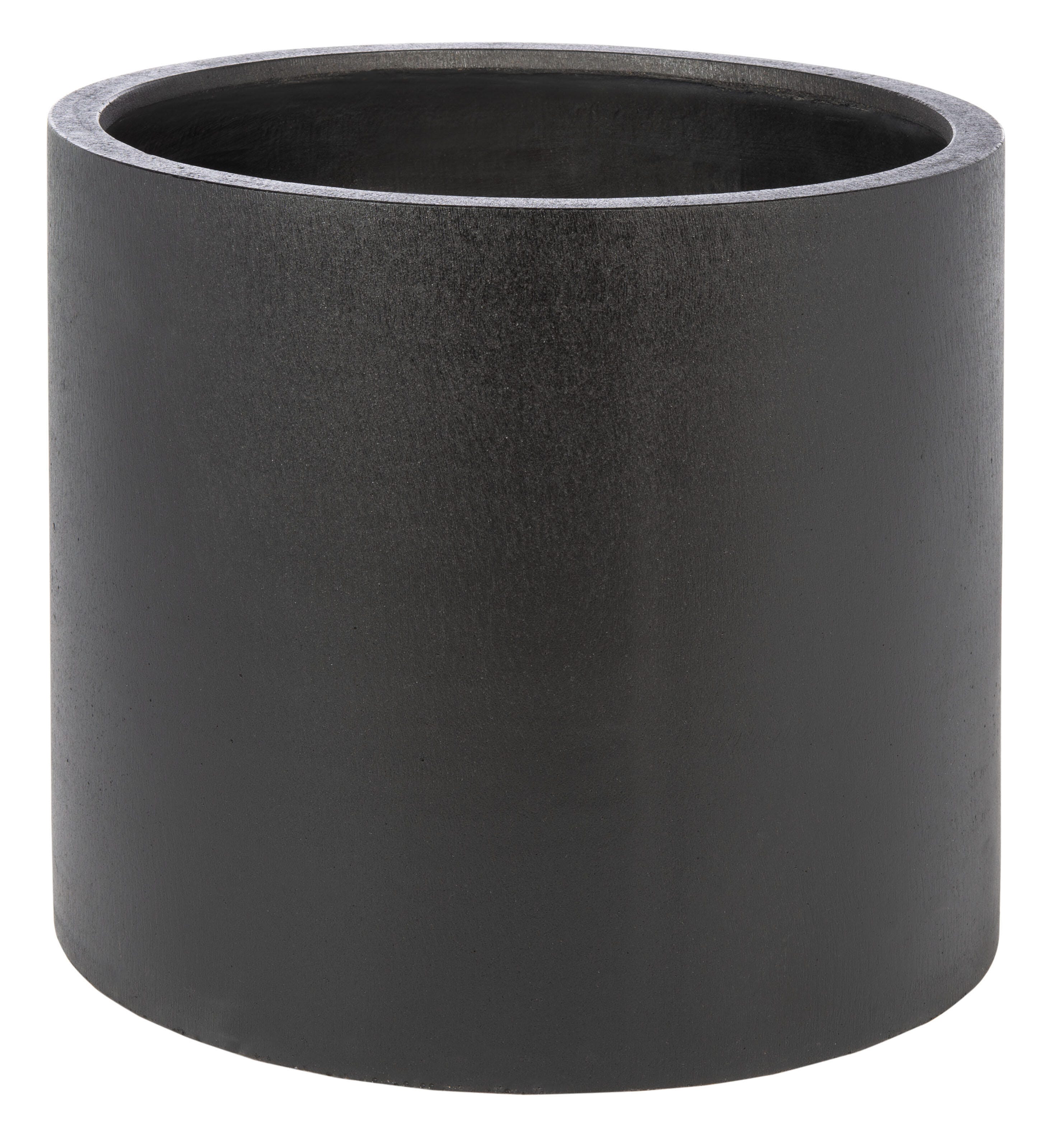 Safavieh Alia Outdoor Large Planter, Black, large