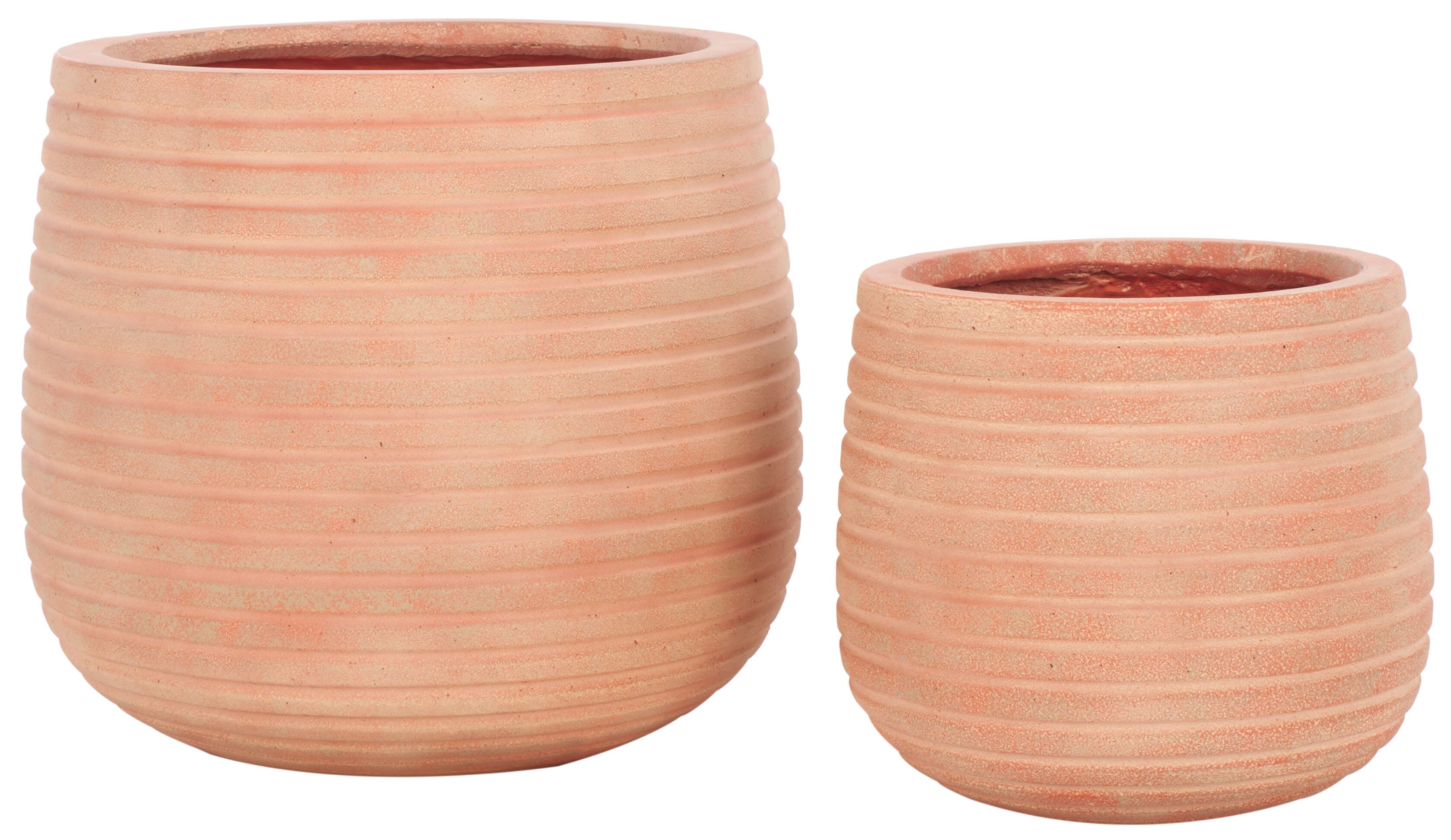 Safavieh Jasper Outdoor Planter (Set of 2), Terracotta, large