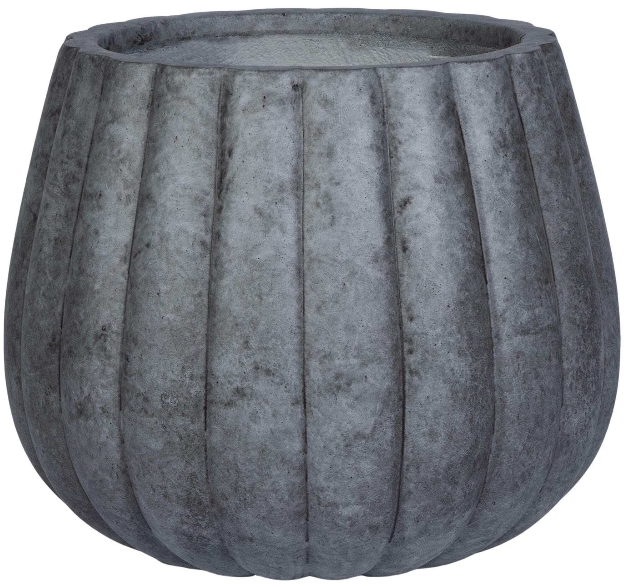 Safavieh Kaston Outdoor Planter, Gray, large