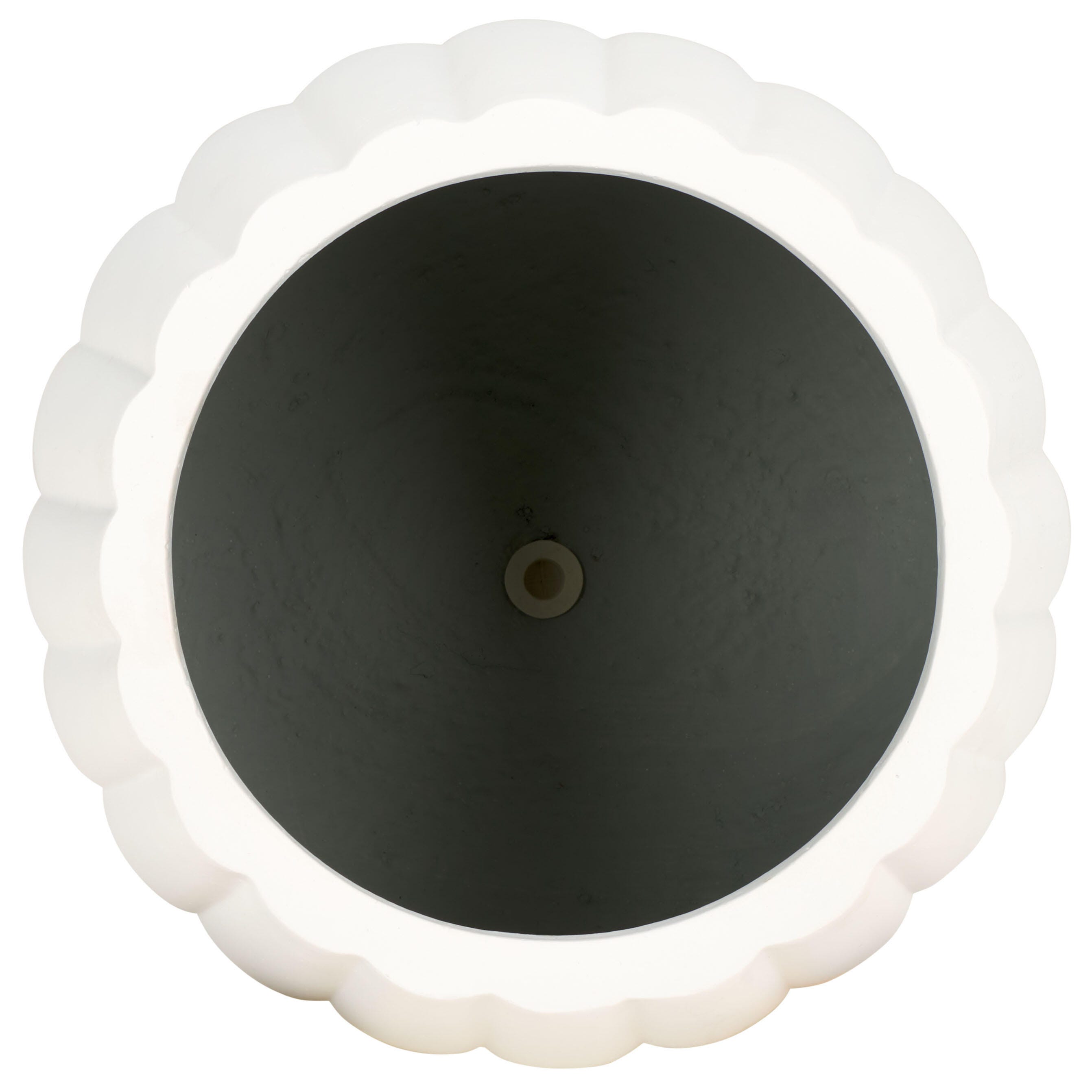 Safavieh Kaston Outdoor Planter, White, large
