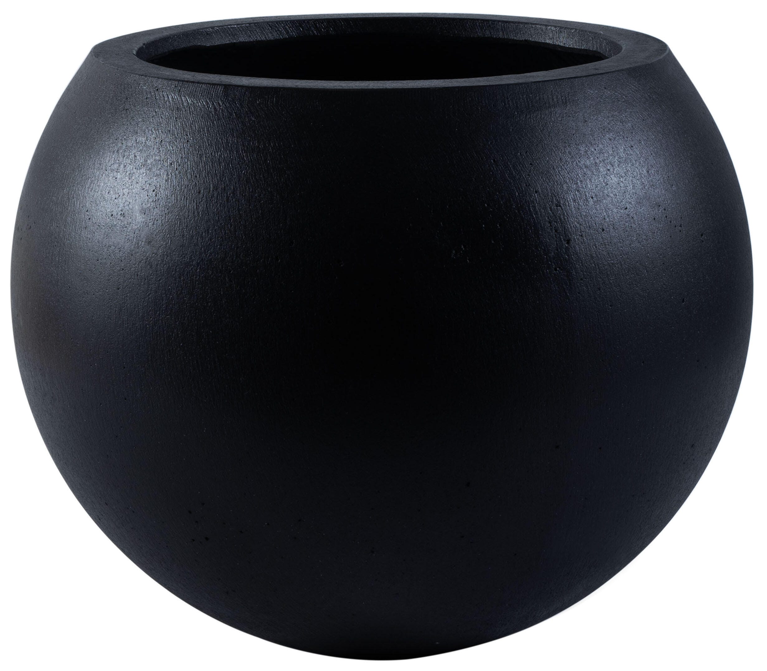 Safavieh Kenslia Outdoor Large Planter, Black, large