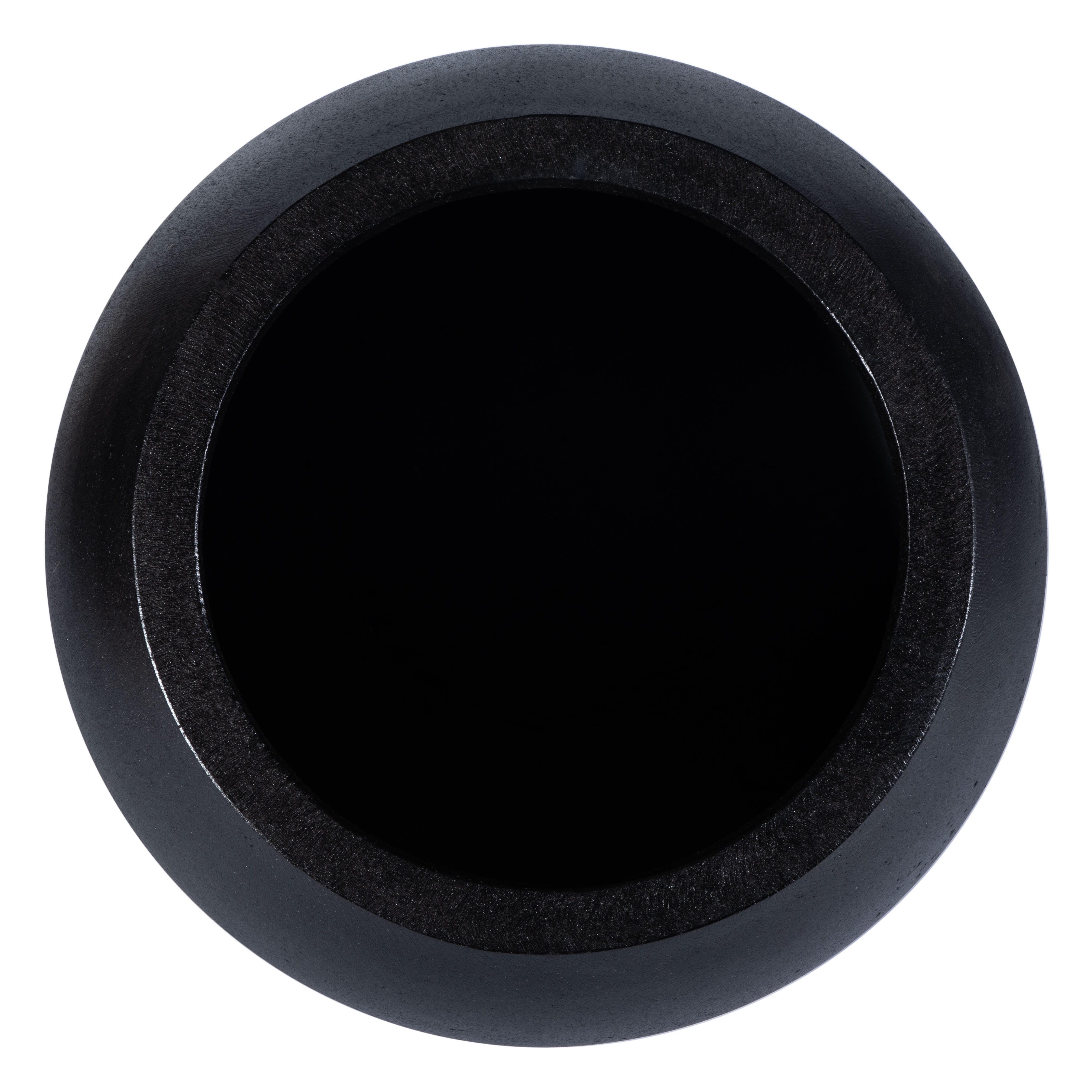 Safavieh Kenslia Outdoor Large Planter, Black, large