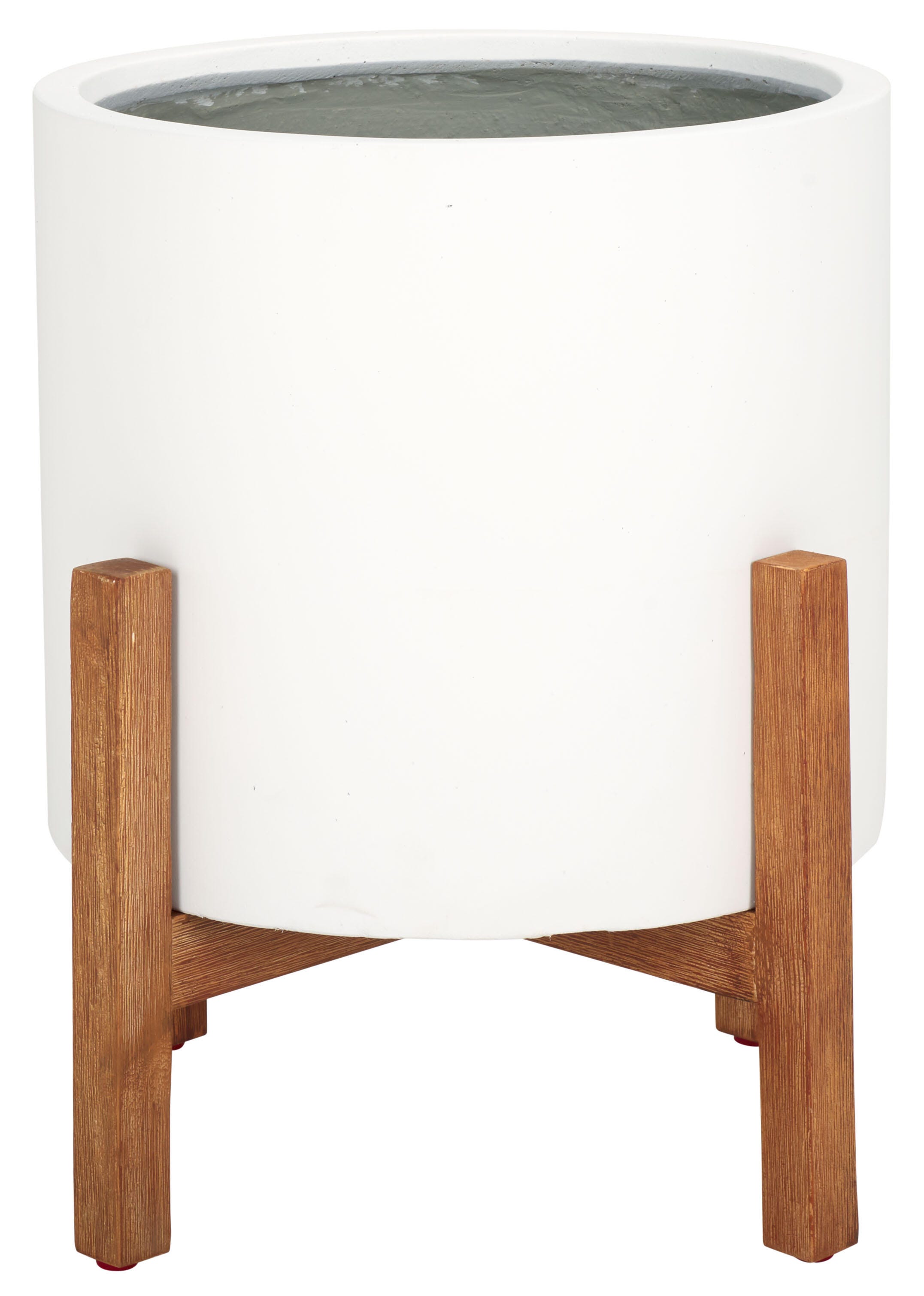 Safavieh Loflen Outdoor Planter, White, large