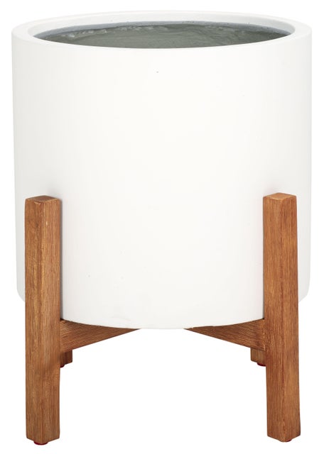Safavieh Loflen Outdoor Planter, White