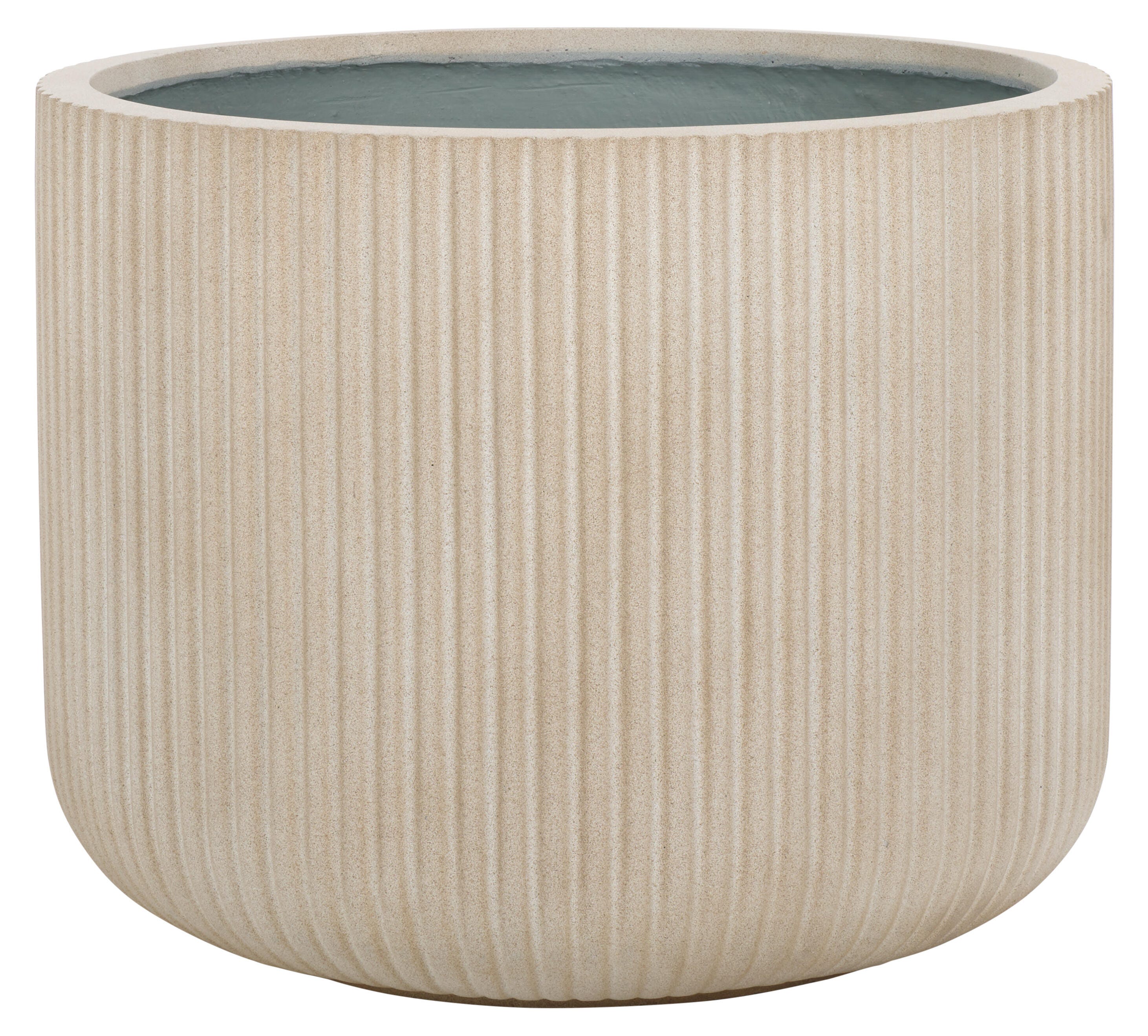 Safavieh Lucca Outdoor Large Planter, Beige, large