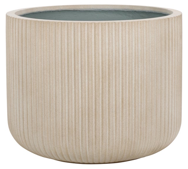 Safavieh Lucca Outdoor Large Planter, Beige