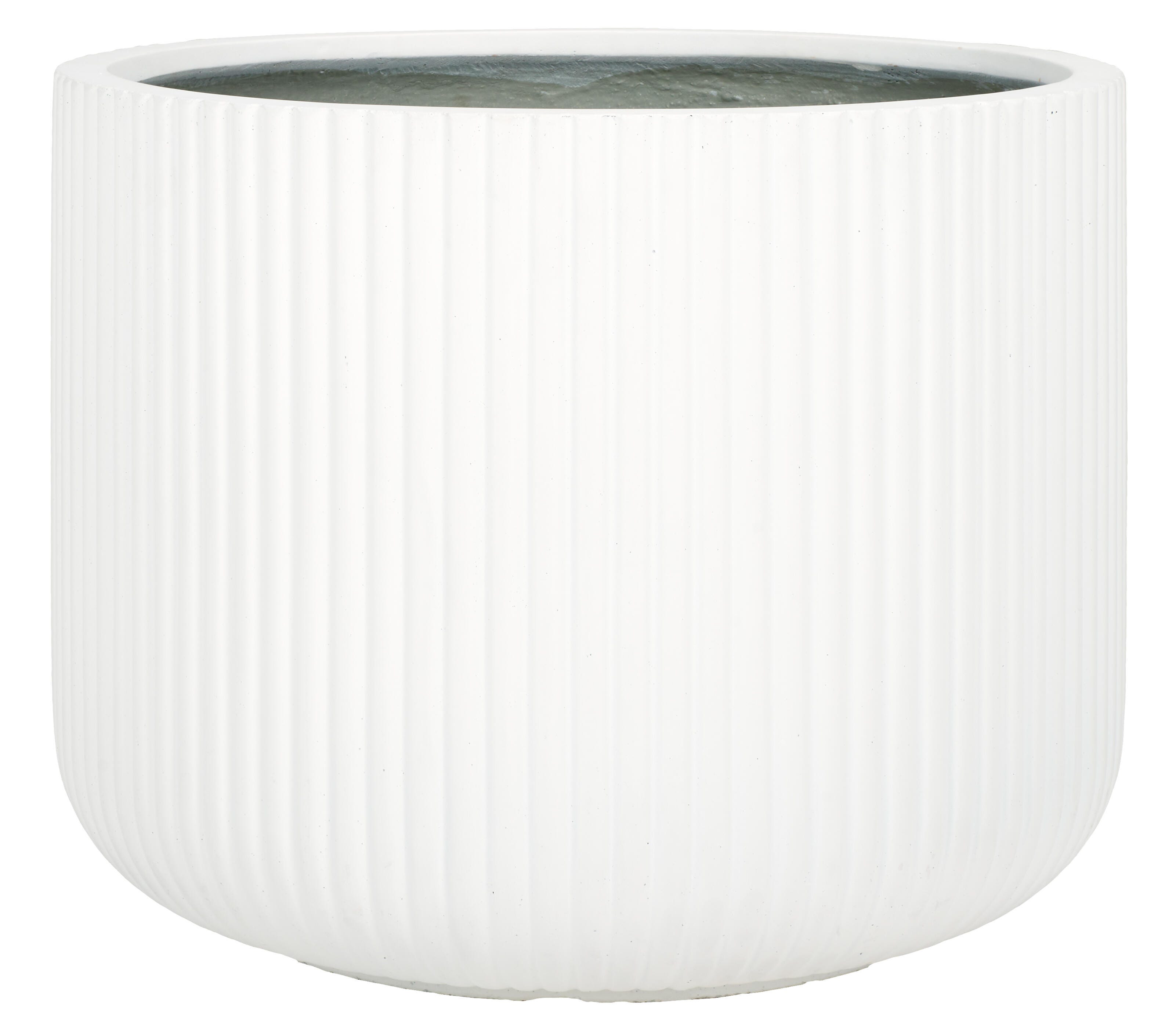 Safavieh Lucca Outdoor Large Planter, White, large