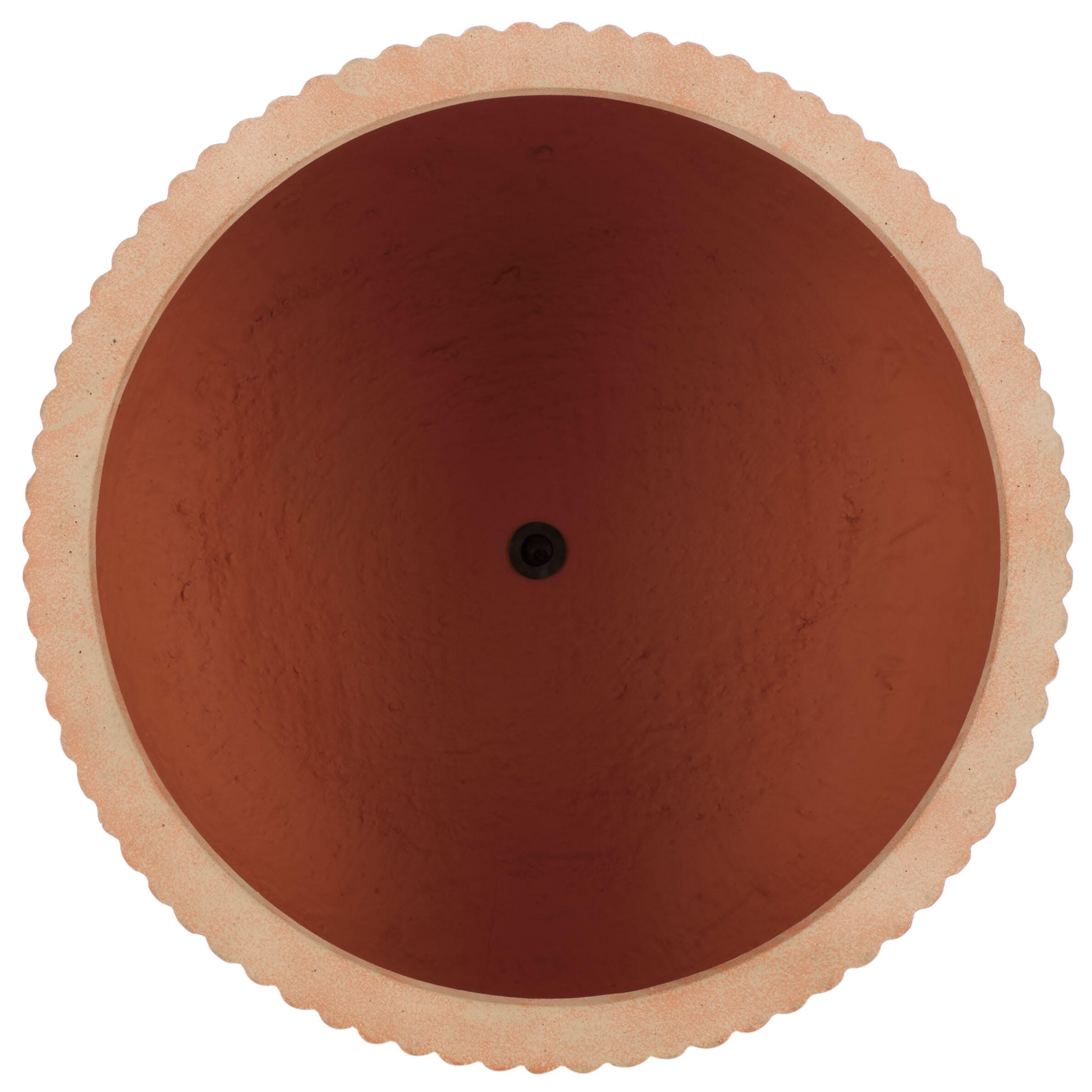 Safavieh Lucca Outdoor Planter (Set of 2), Terracotta, large